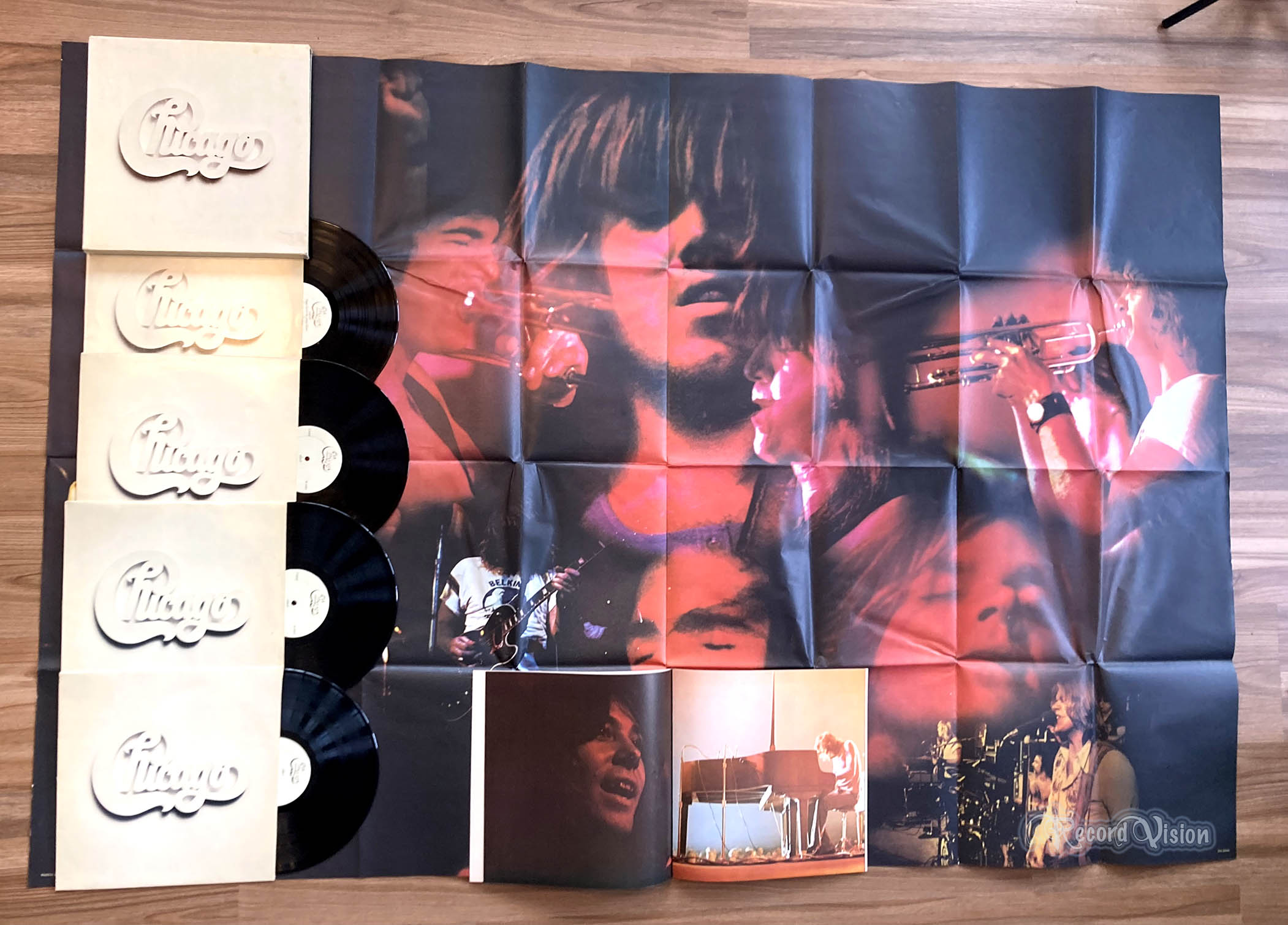Chicago - Chicago At Carnegie Hall (Volumes I, II, III And IV) (front cover) Vinyl