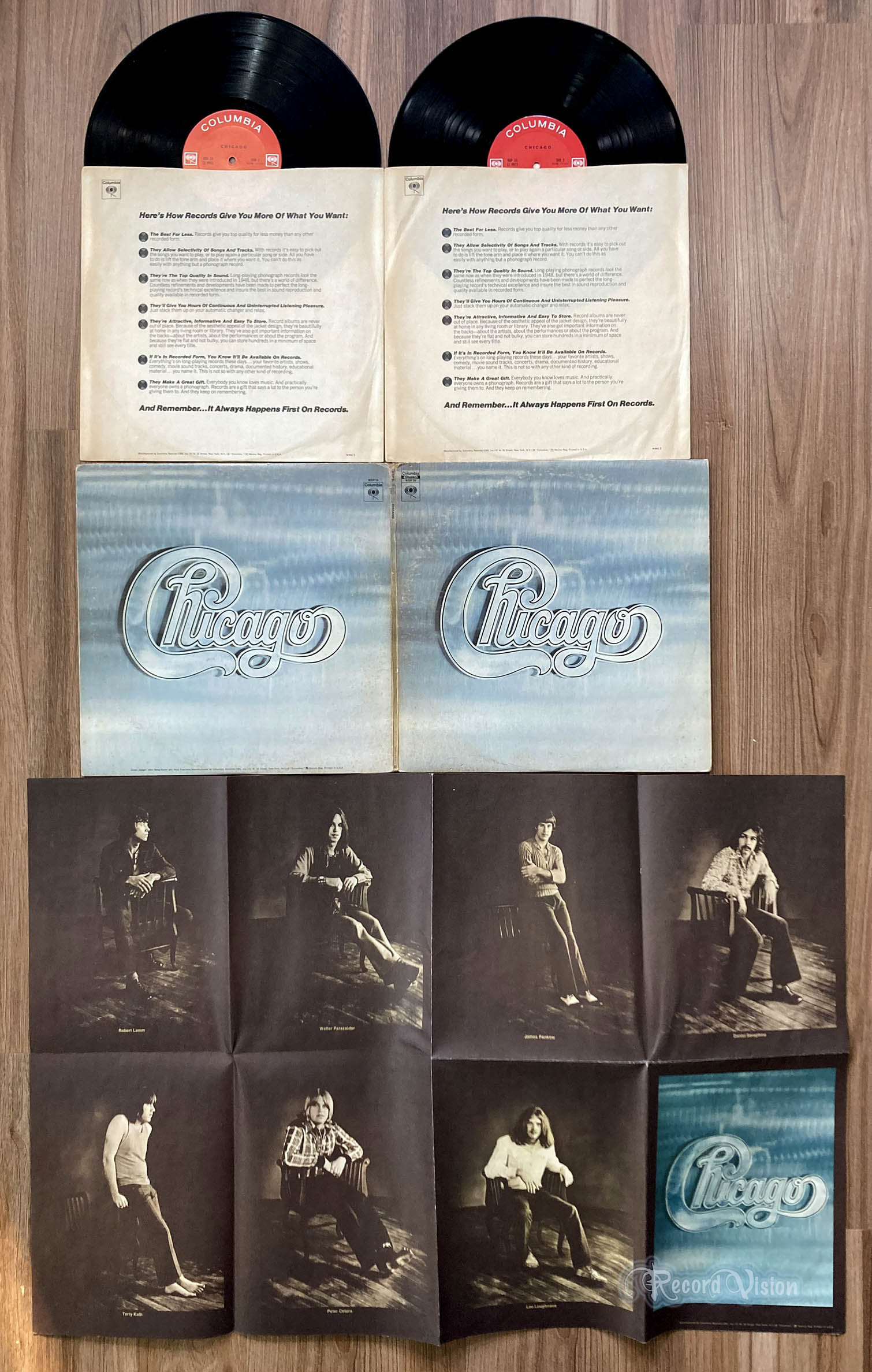 Chicago - II (front cover) Vinyl
