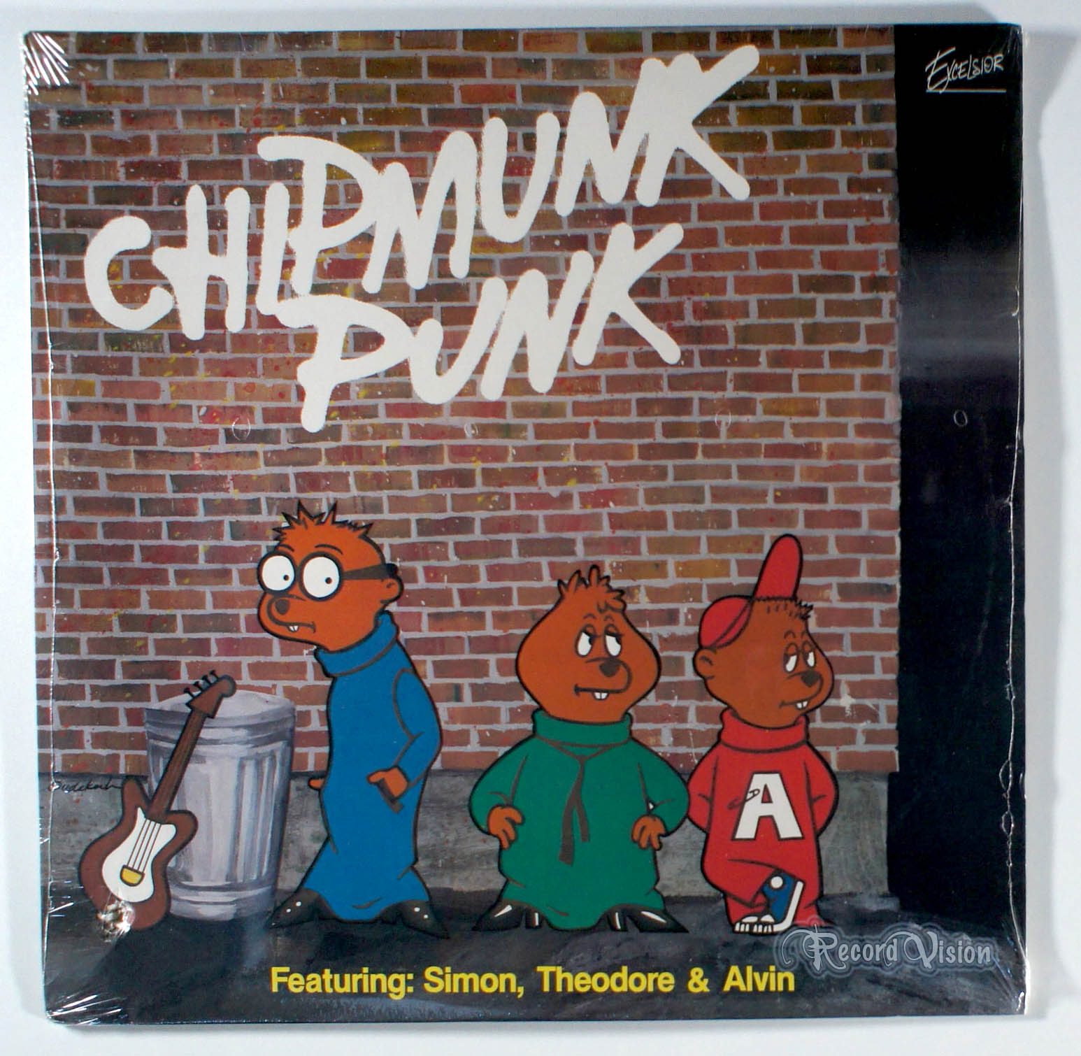 Chipmunks - Chipmunk Punk (front cover) Vinyl