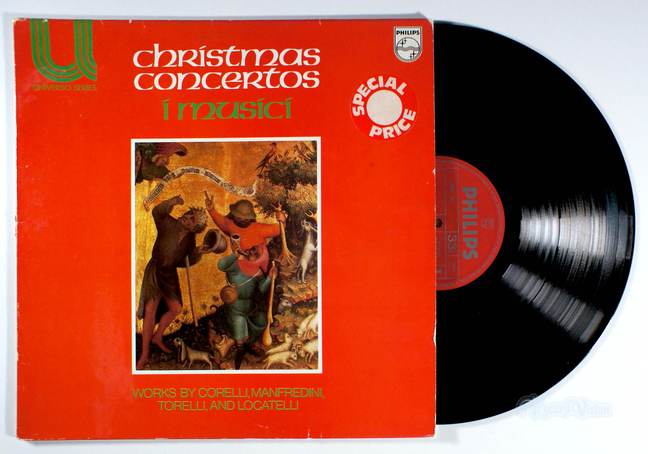 Christmas Concertos - I Musici (front cover) Vinyl