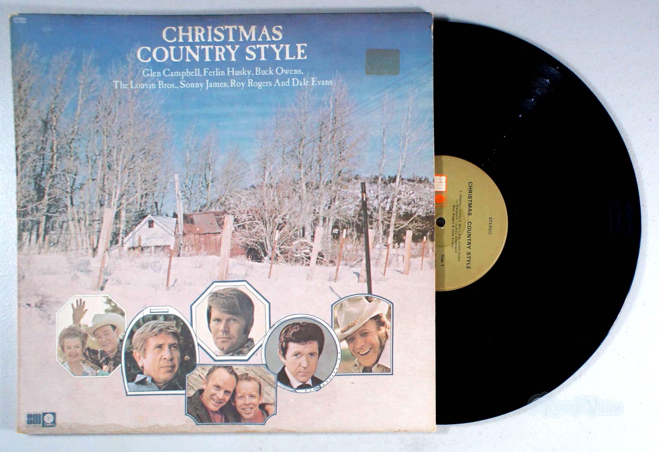 Christmas Country Style (front cover) Vinyl