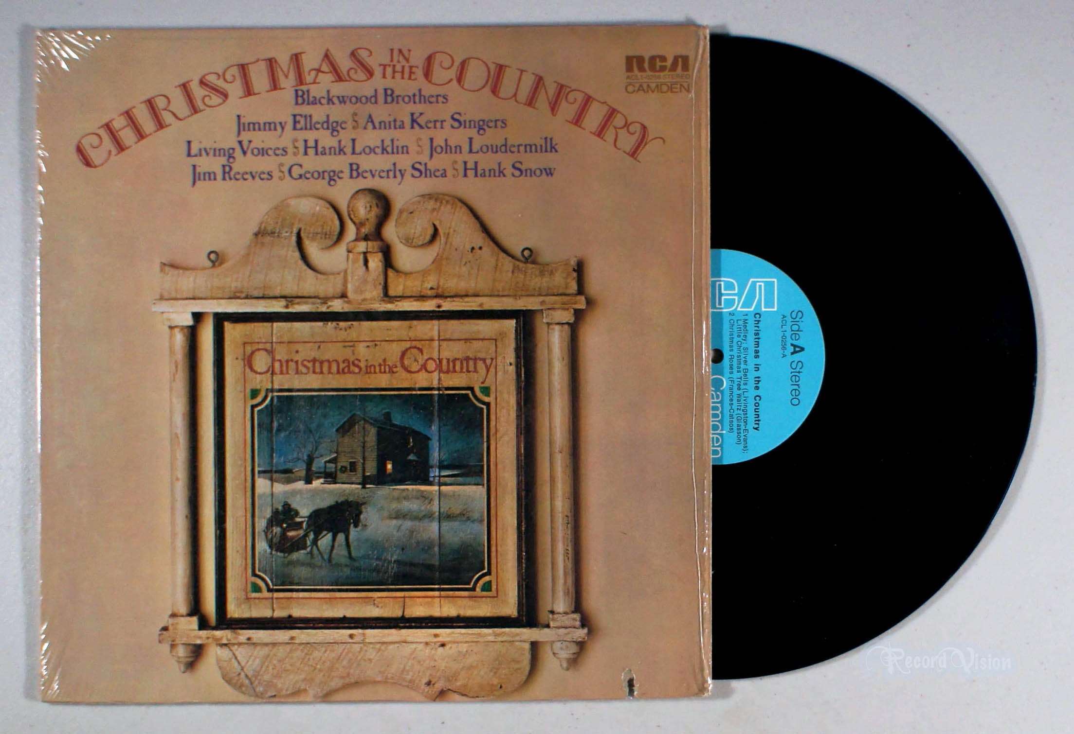 Christmas in the Country (front cover) Vinyl