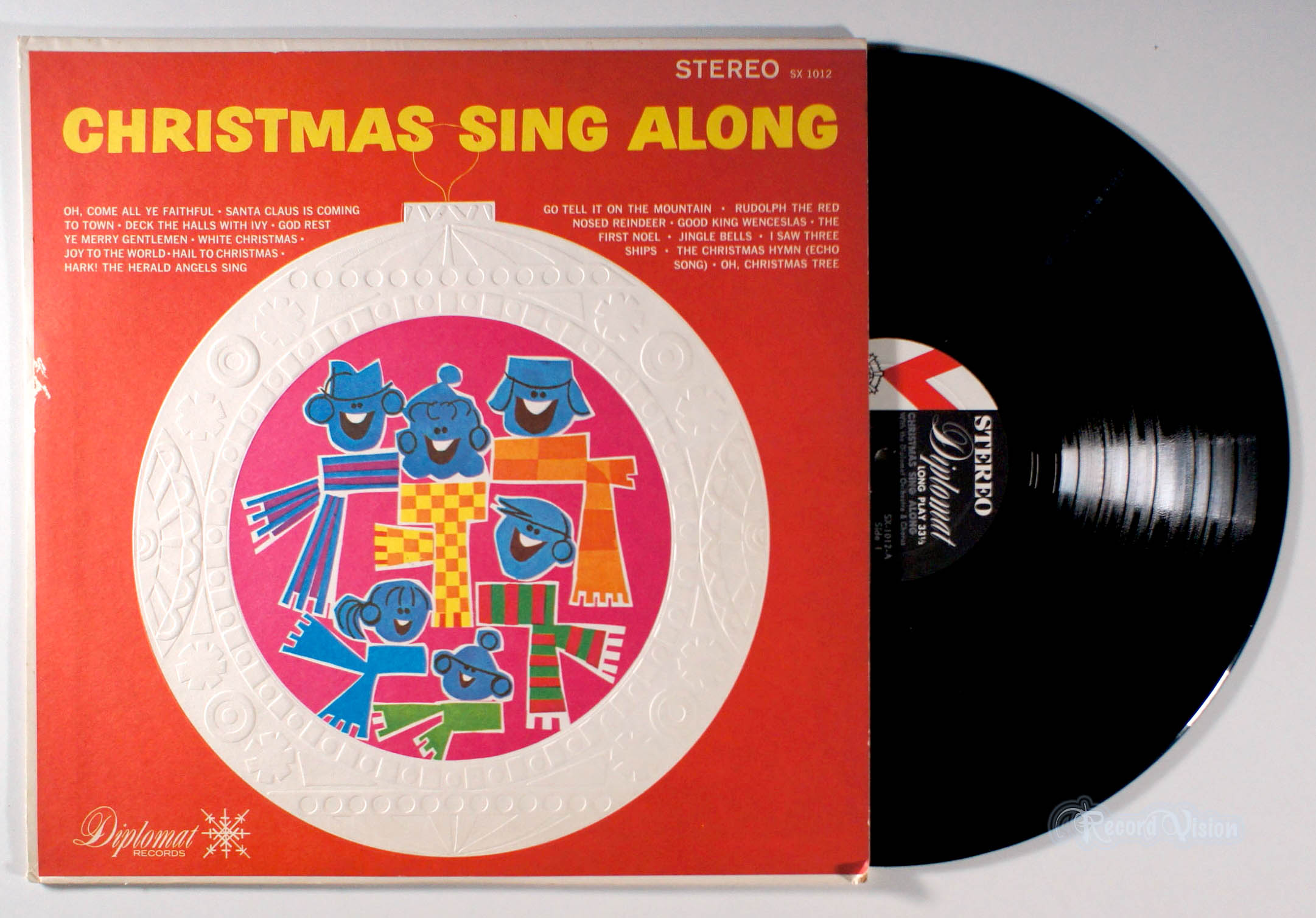 Christmas Sing Along (front cover) Vinyl