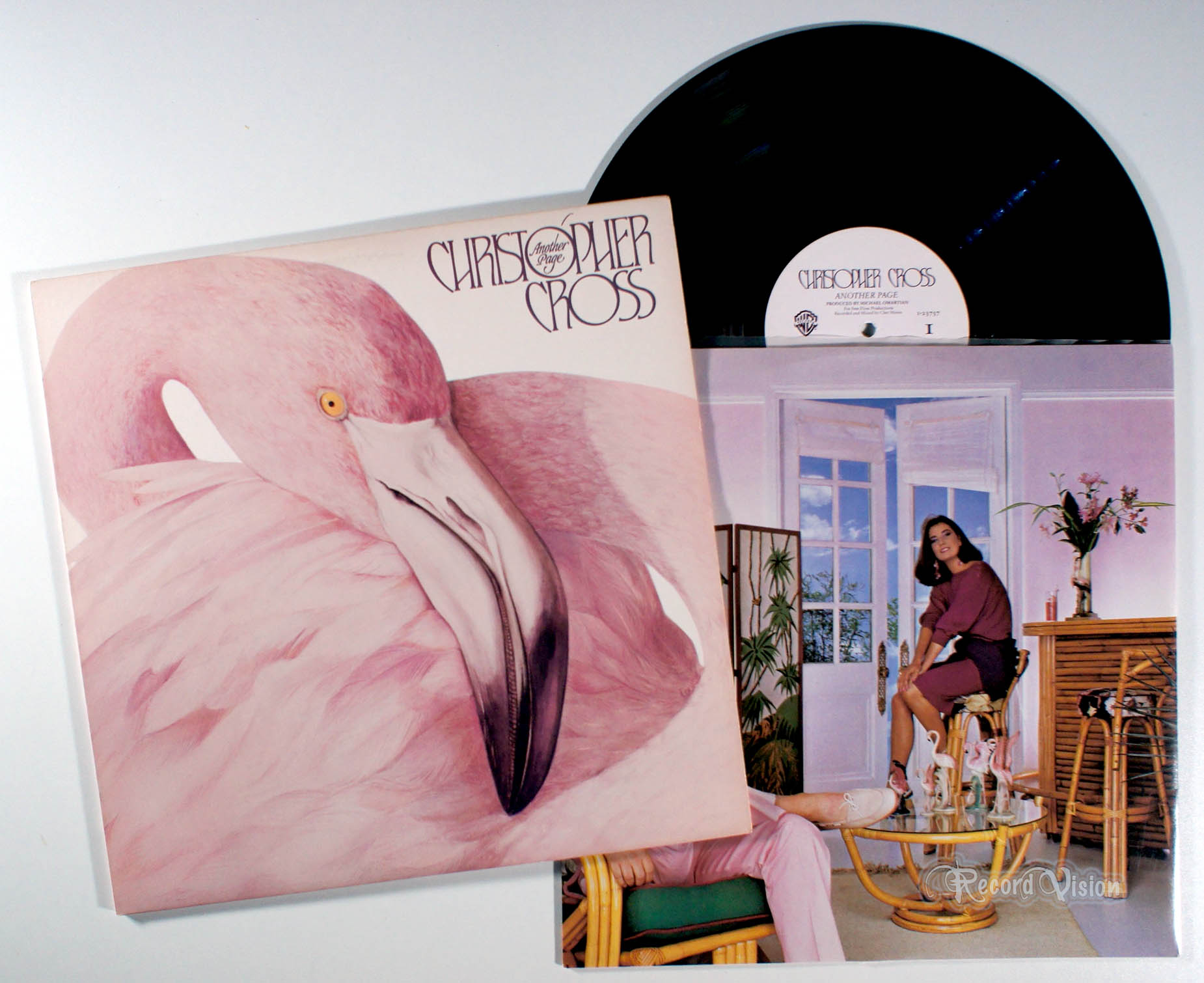 Christopher Cross - Another Page (front cover) Vinyl