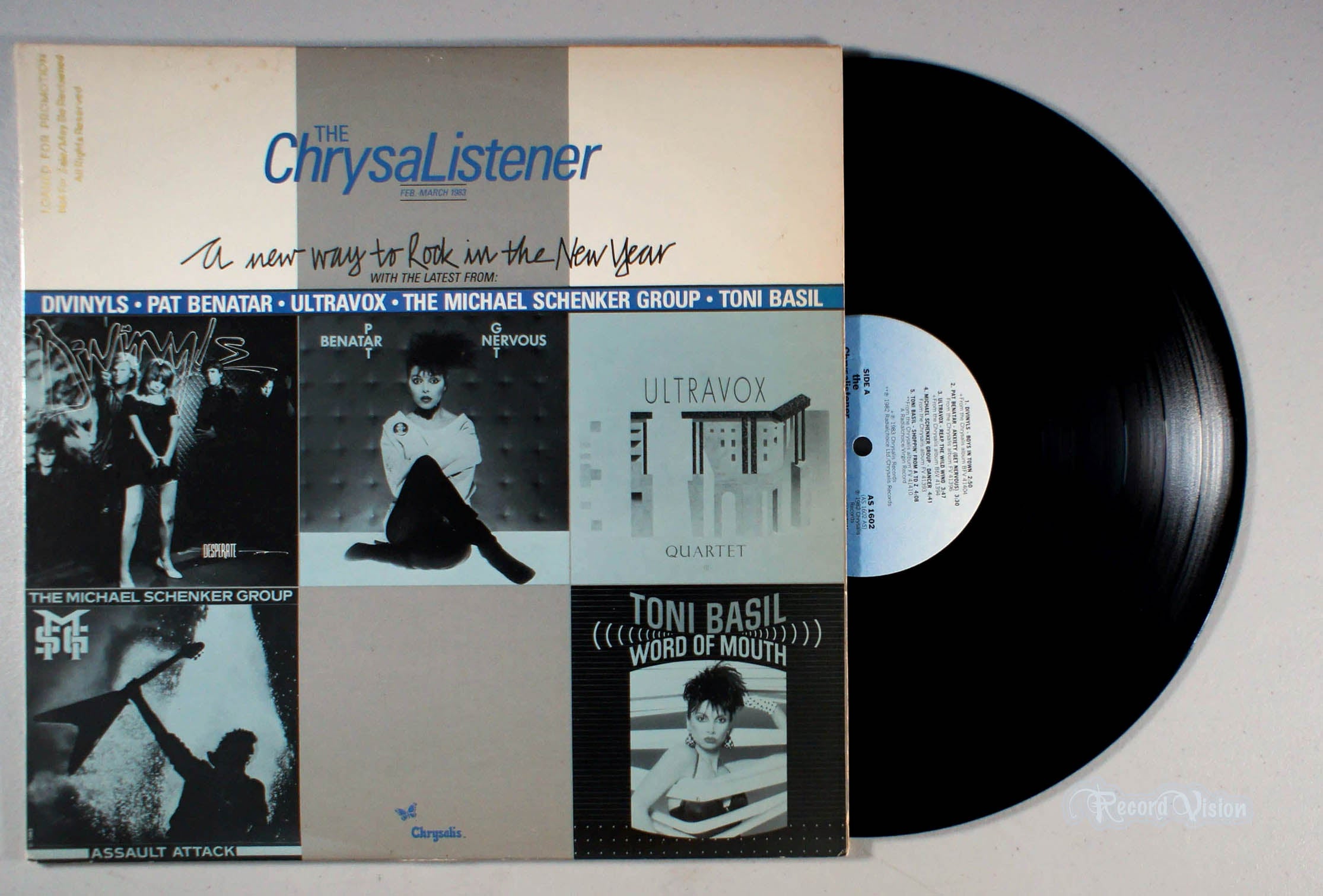 ChrysaListener (front cover) Vinyl