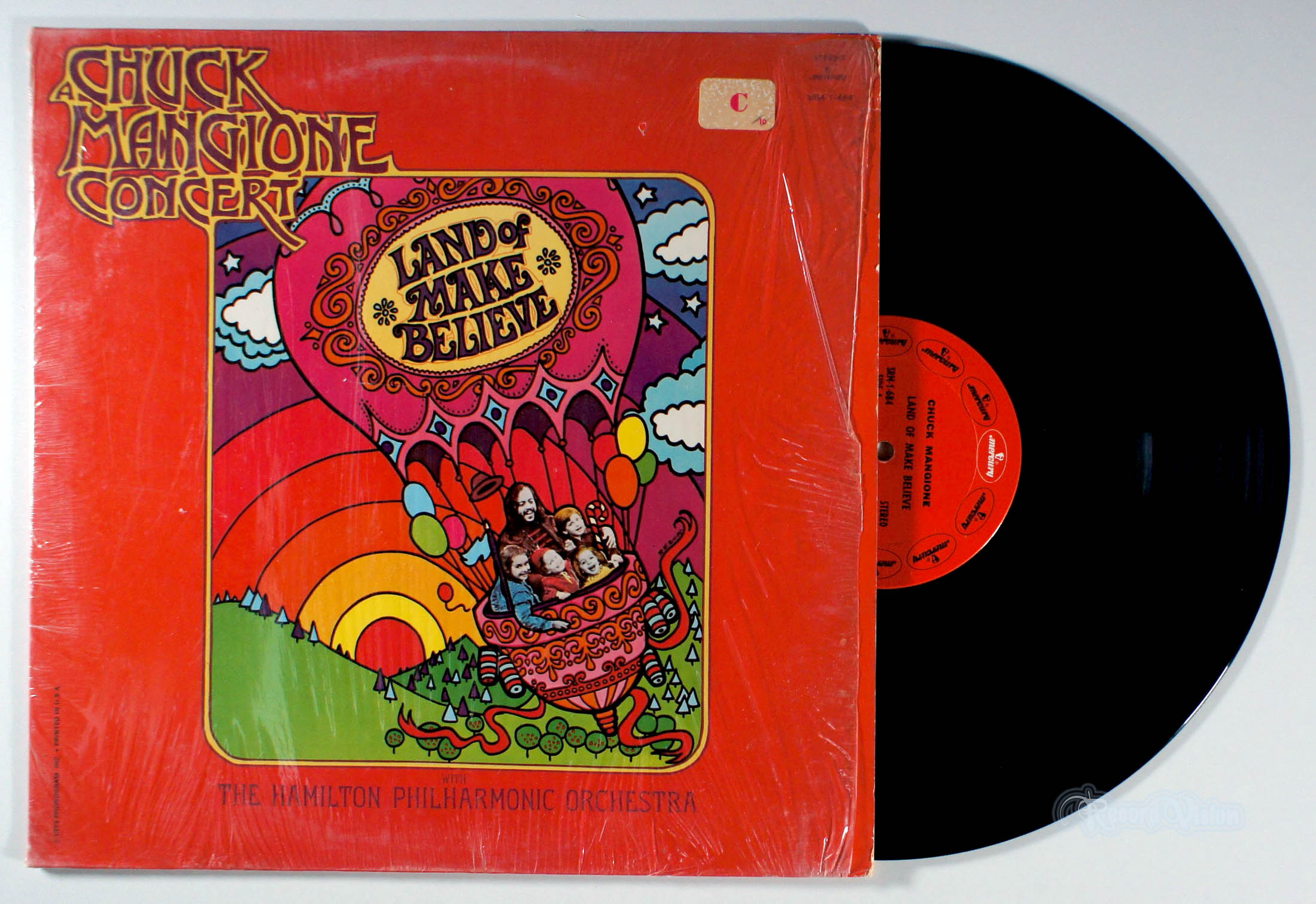 Chuck Mangione - Land of Make Believe (front cover) Vinyl