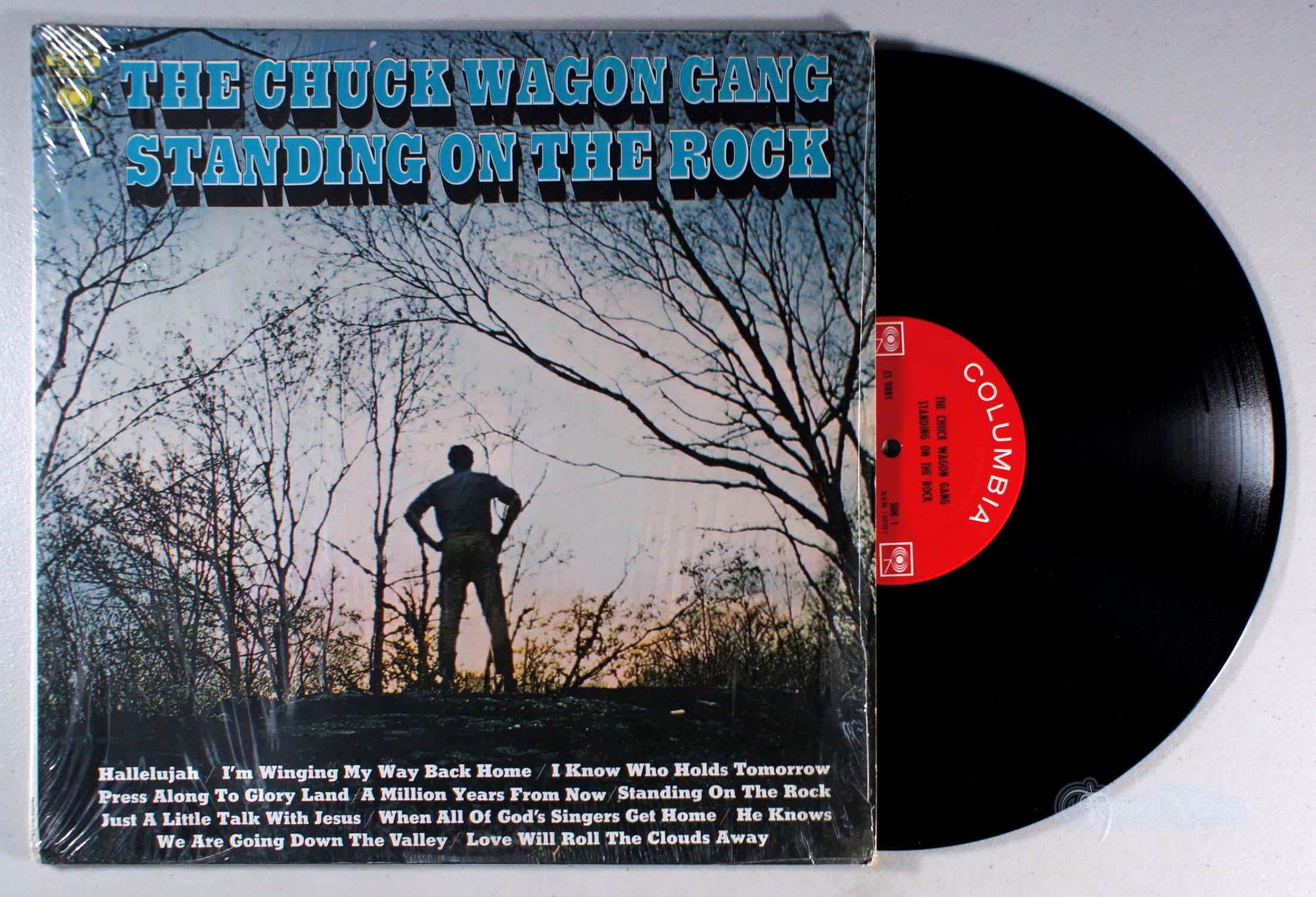 Chuck Wagon Gang - Standing on the Rock (front cover) Vinyl