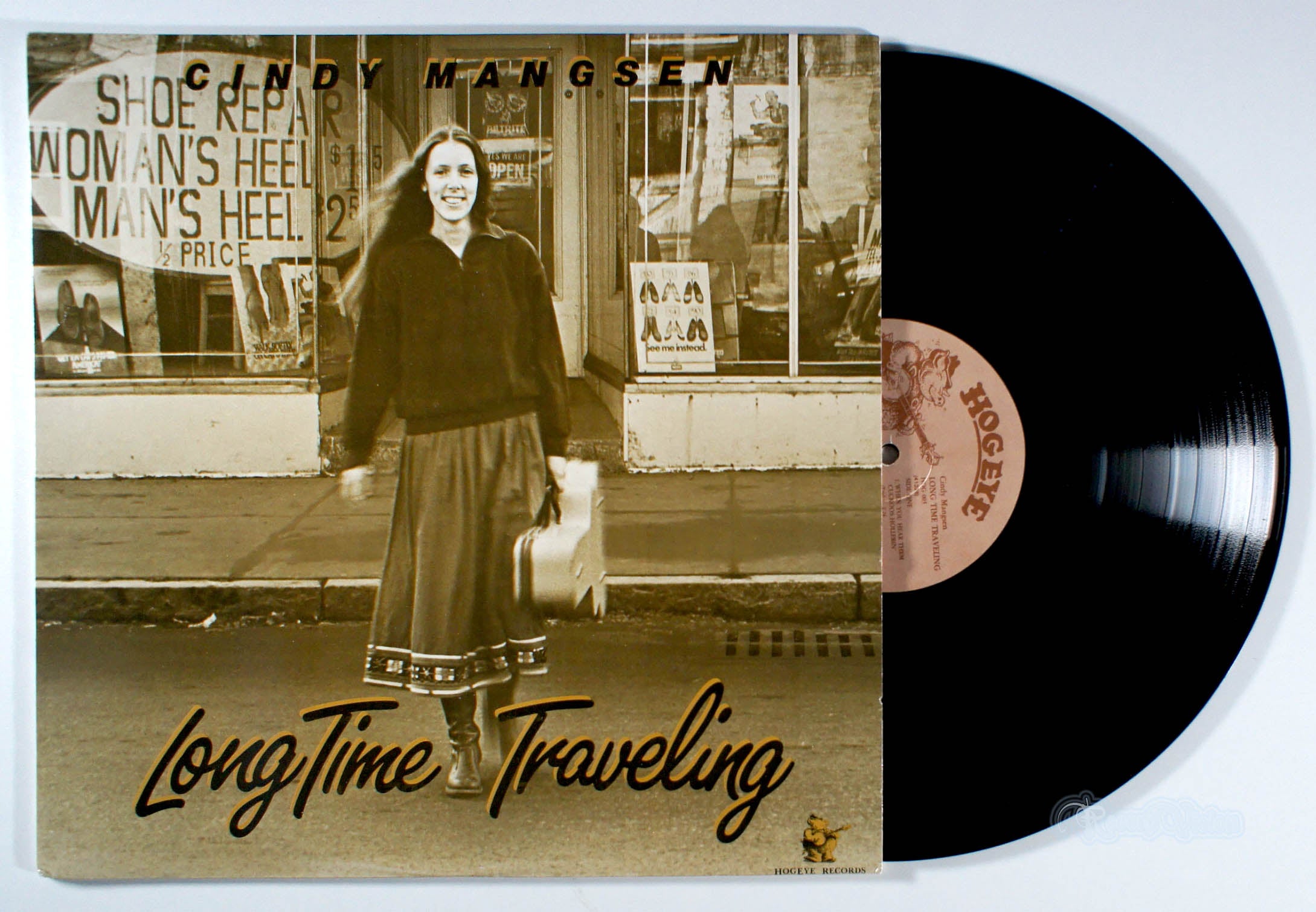 Cindy Mangsen - Long Time Traveling (front cover) Vinyl