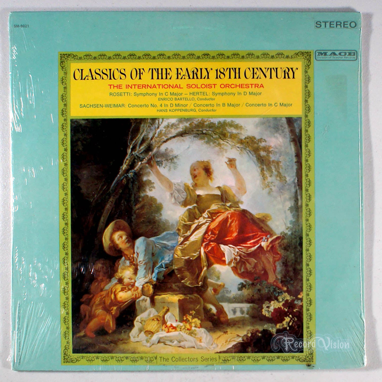Classics of the Early 18th Century (front cover) Vinyl