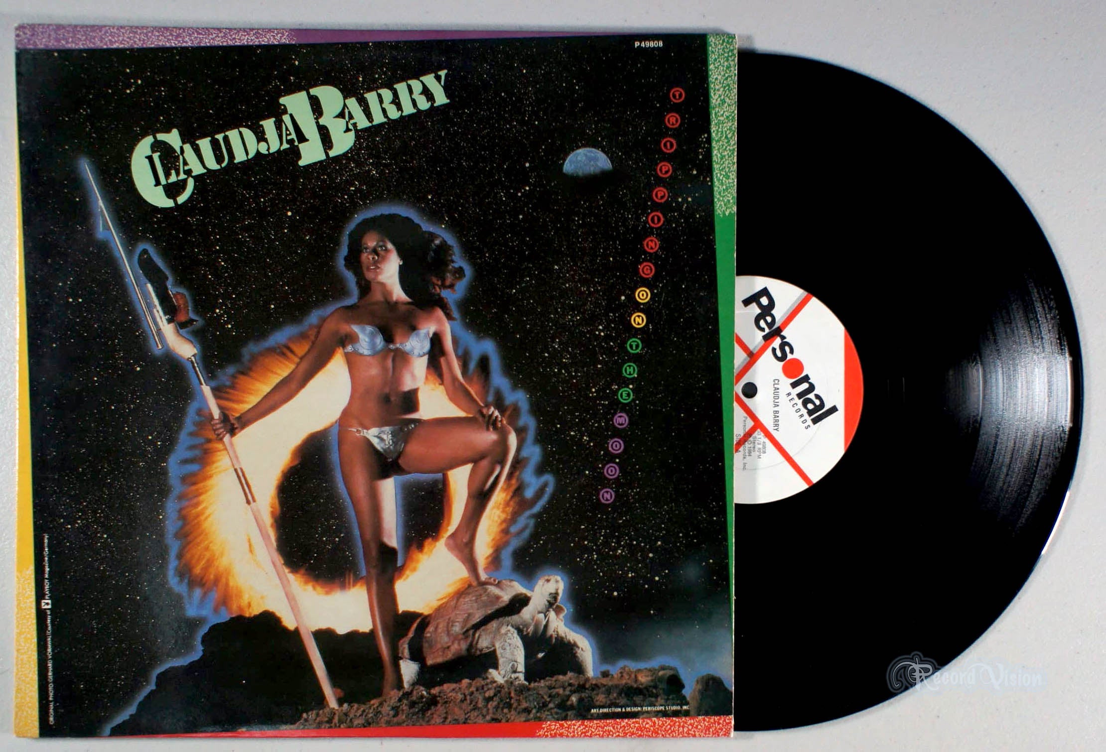 Claudja Barry - Trippin' on the Moon (front cover) Vinyl