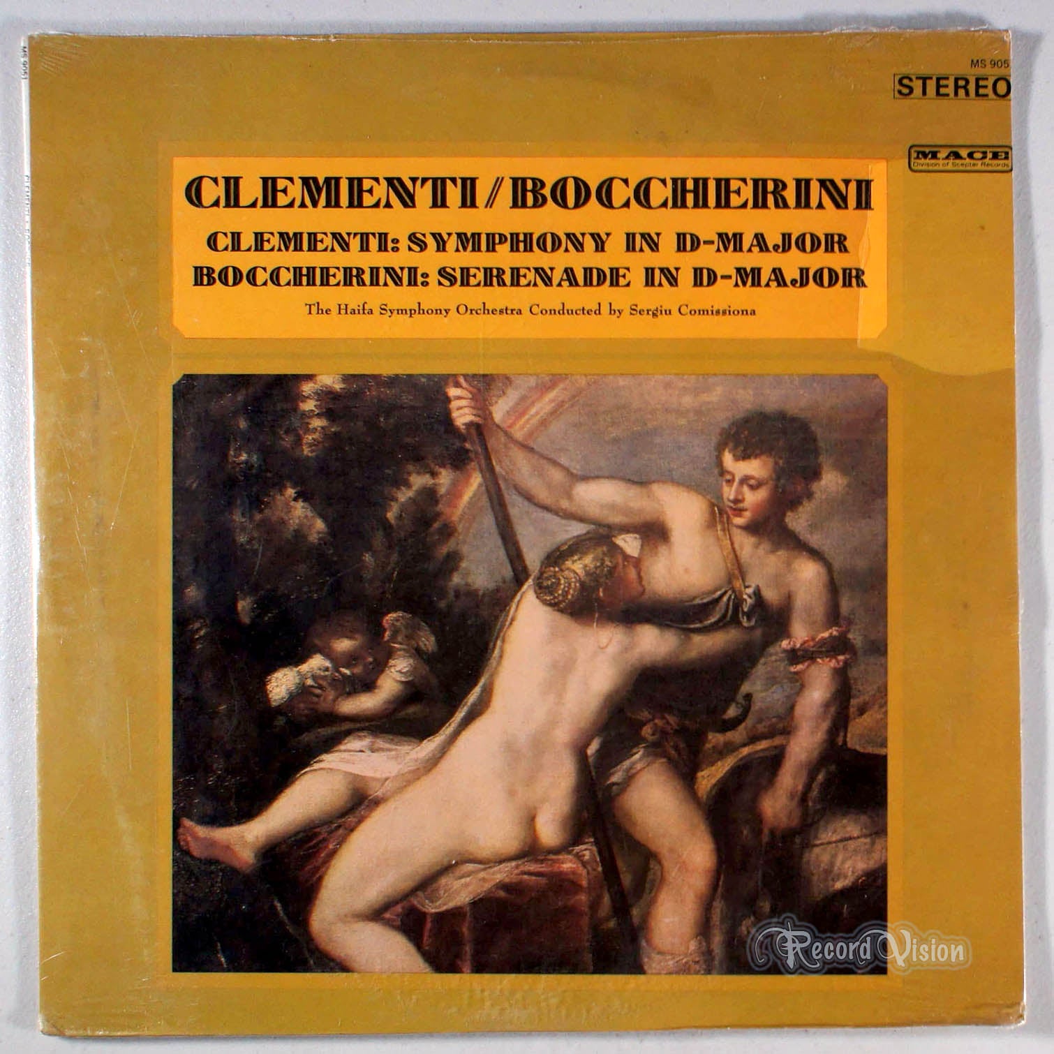 Clementi / Boccherini - Symphony / Serenade in D-Major (front cover) Vinyl