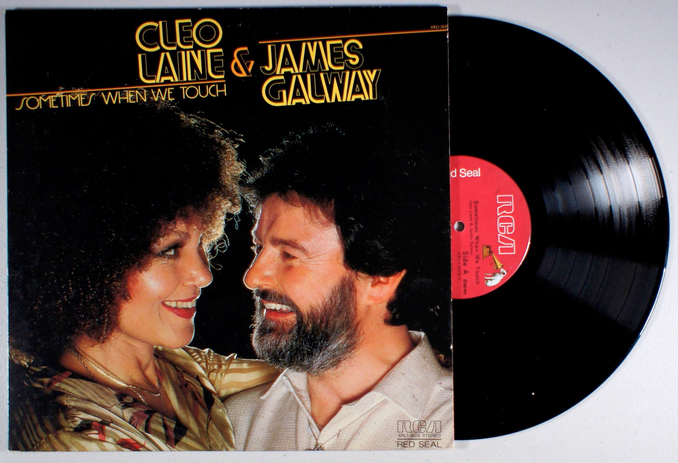 Cleo Laine - Sometimes When We Touch (front cover) Vinyl