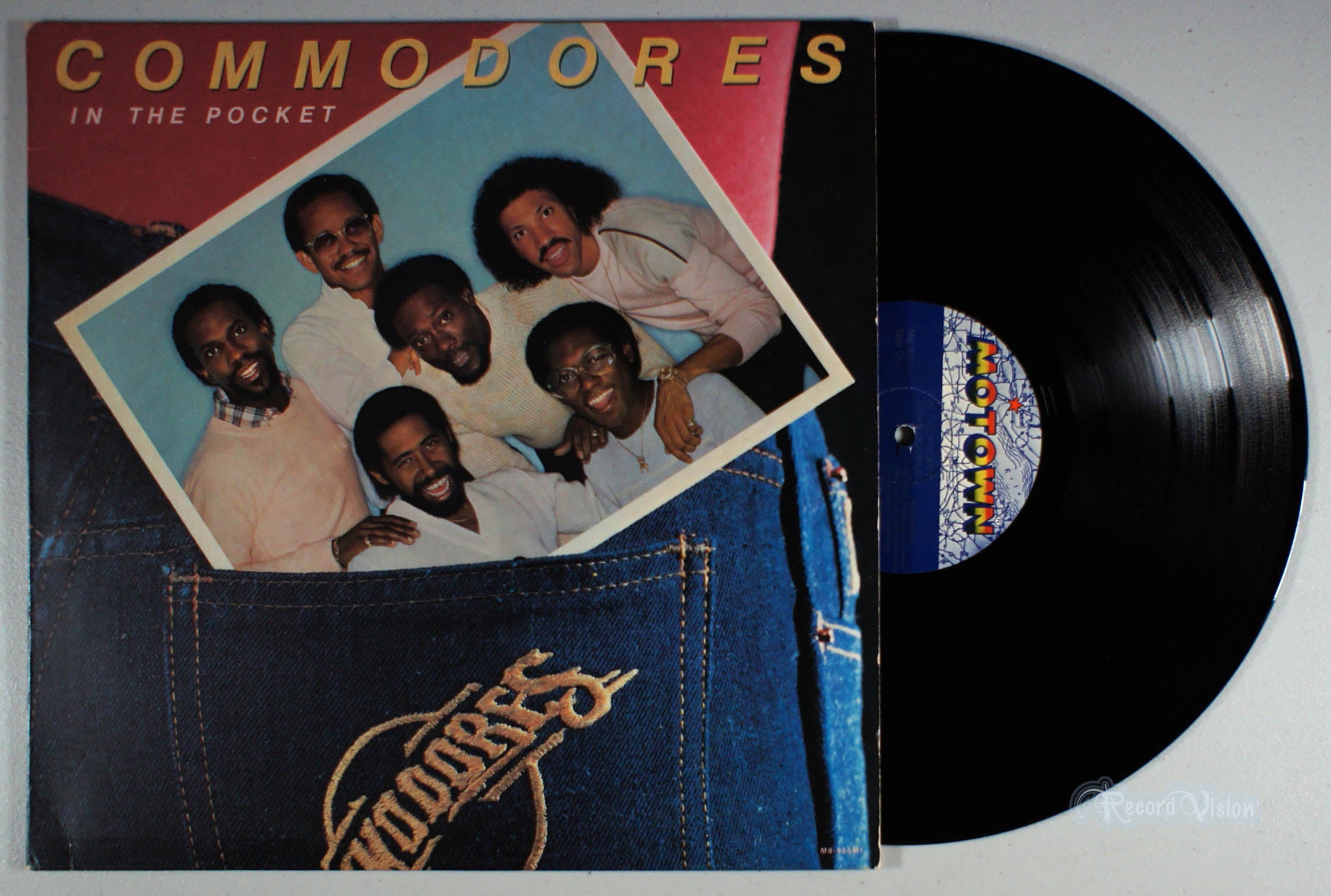Commodores - In the Pocket (front cover) Vinyl