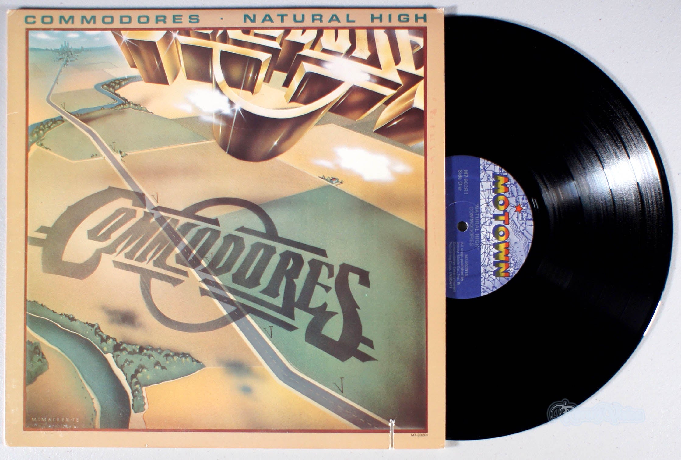 Commodores - Natural High (front cover) Vinyl