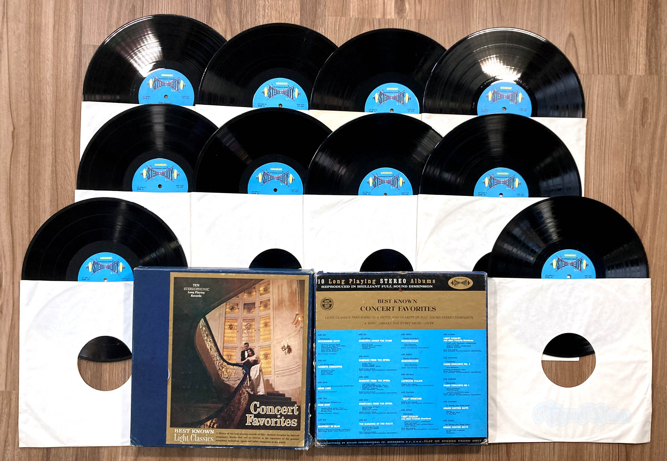 Concert Favorites (Best Known Light Classics) (front cover) Vinyl