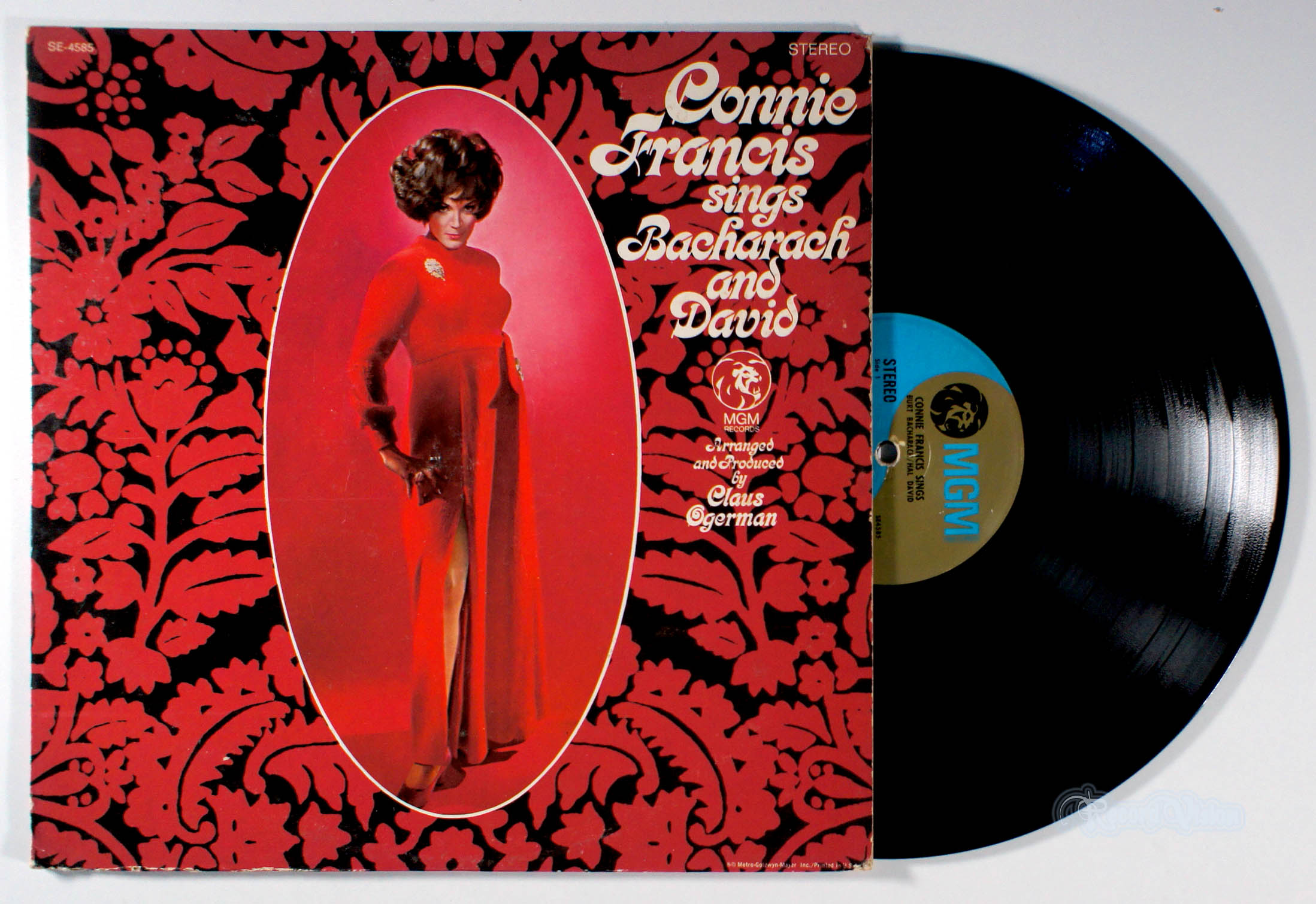Connie Francis - Sings Bacharach And David (front cover) Vinyl