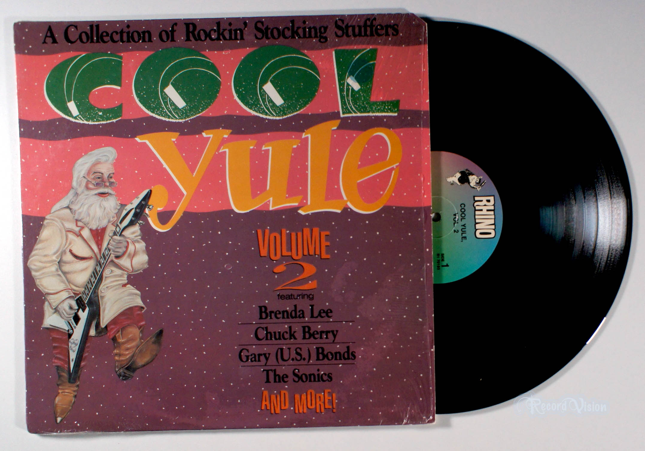 Cool Yule Volume 2 (front cover) Vinyl