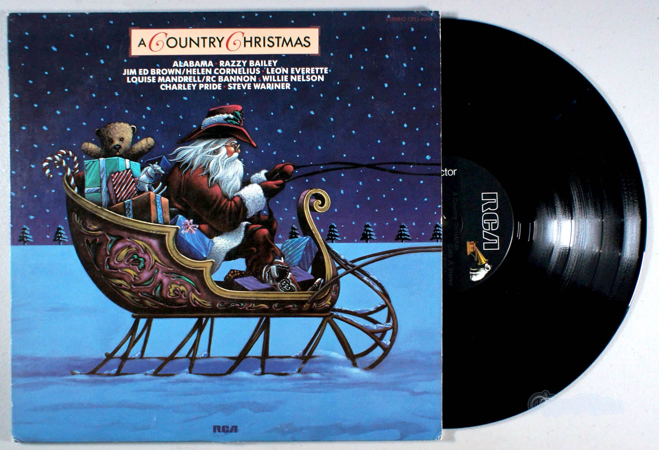 Country Christmas (front cover) Vinyl