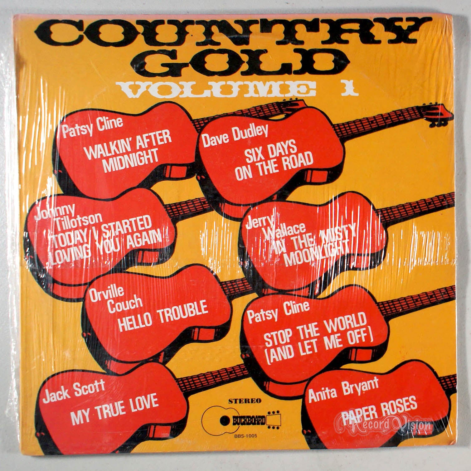 Country Gold, Volume 1 (front cover) Vinyl