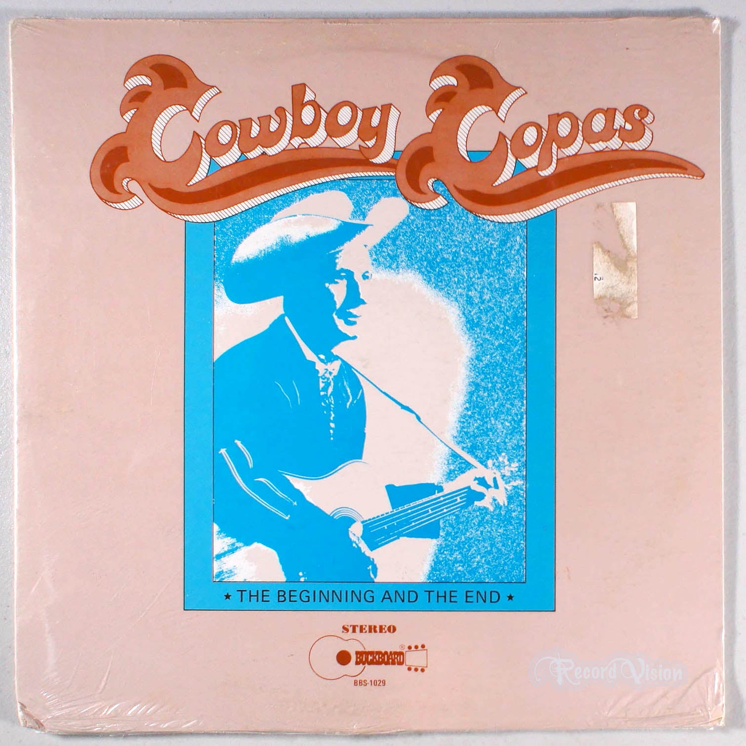 Cowboy Copas - The Beginning and the End (front cover) Vinyl