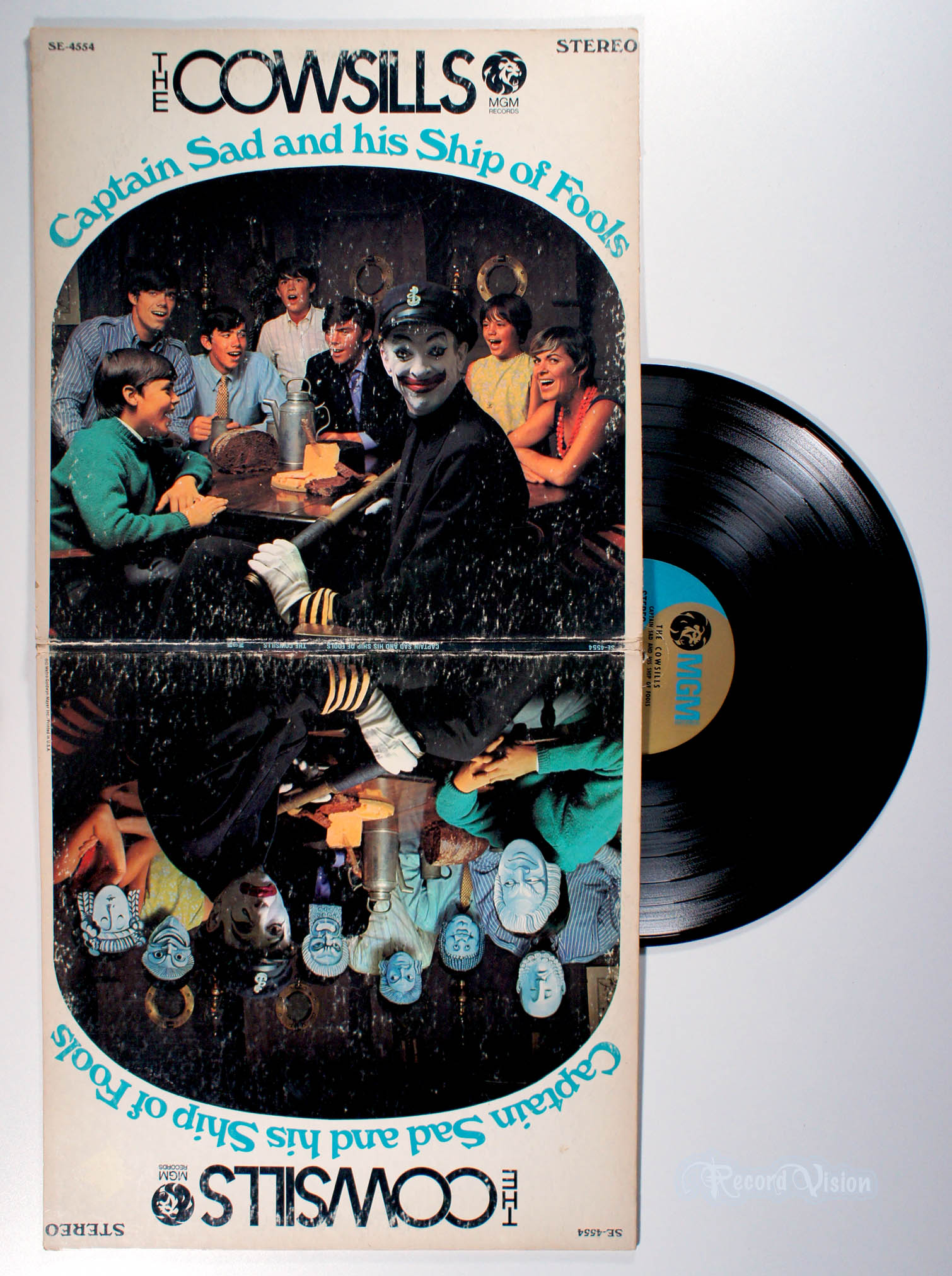 Cowsills - Captain Sad and His Ship of Fools (front cover) Vinyl
