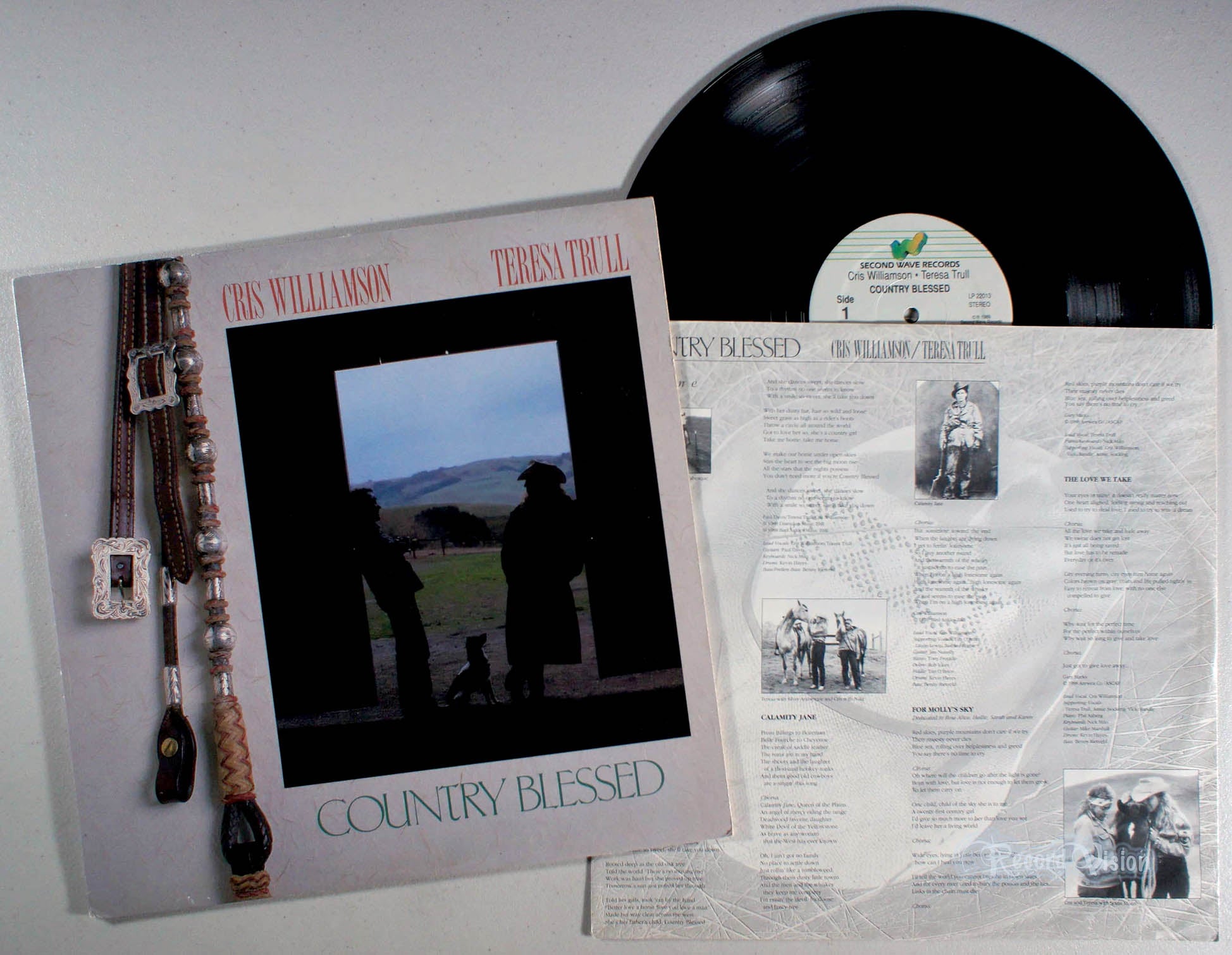 Cris Williamson - Country Blessed (front cover) Vinyl