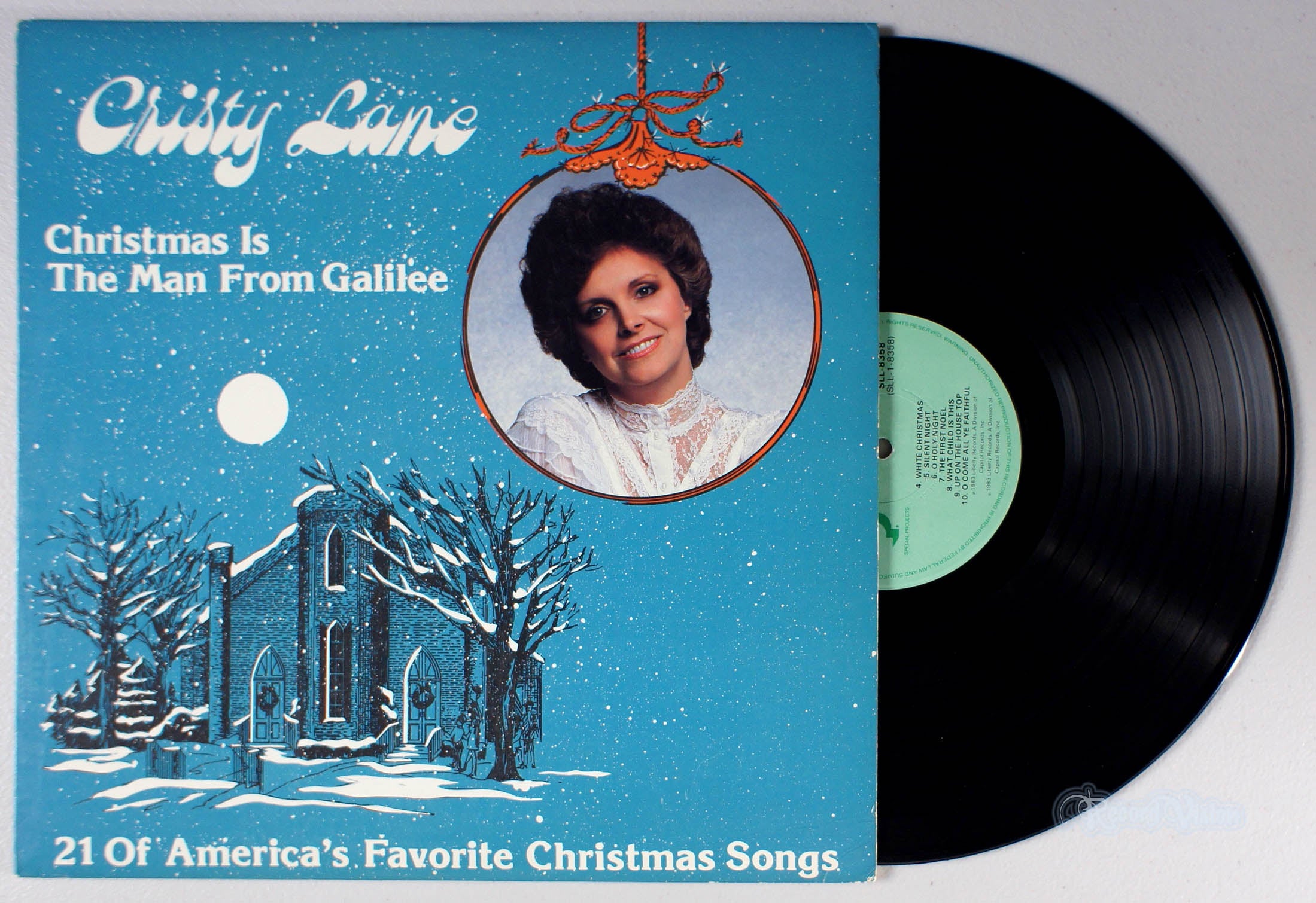 Cristy Lane - Christmas Is the Man From Galilee (front cover) Vinyl