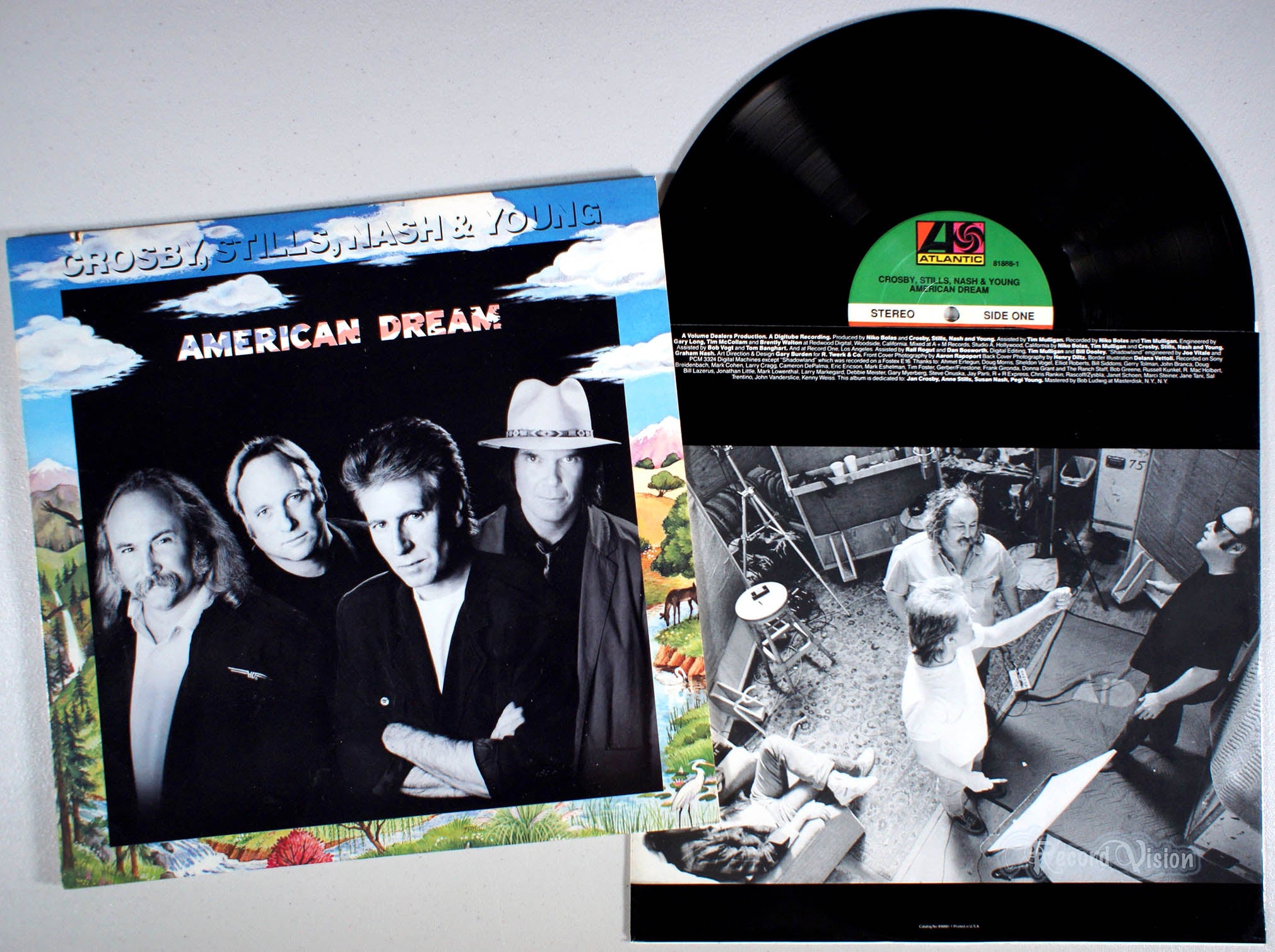 Crosby, Stills, Nash and Young - American Dream (front cover) Vinyl