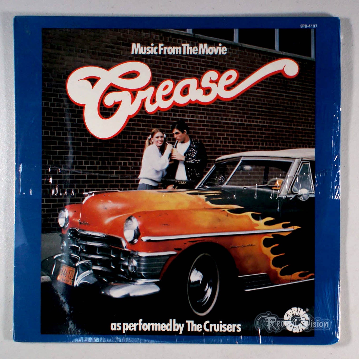 Cruisers - Grease: Music From the Movie (front cover) Vinyl
