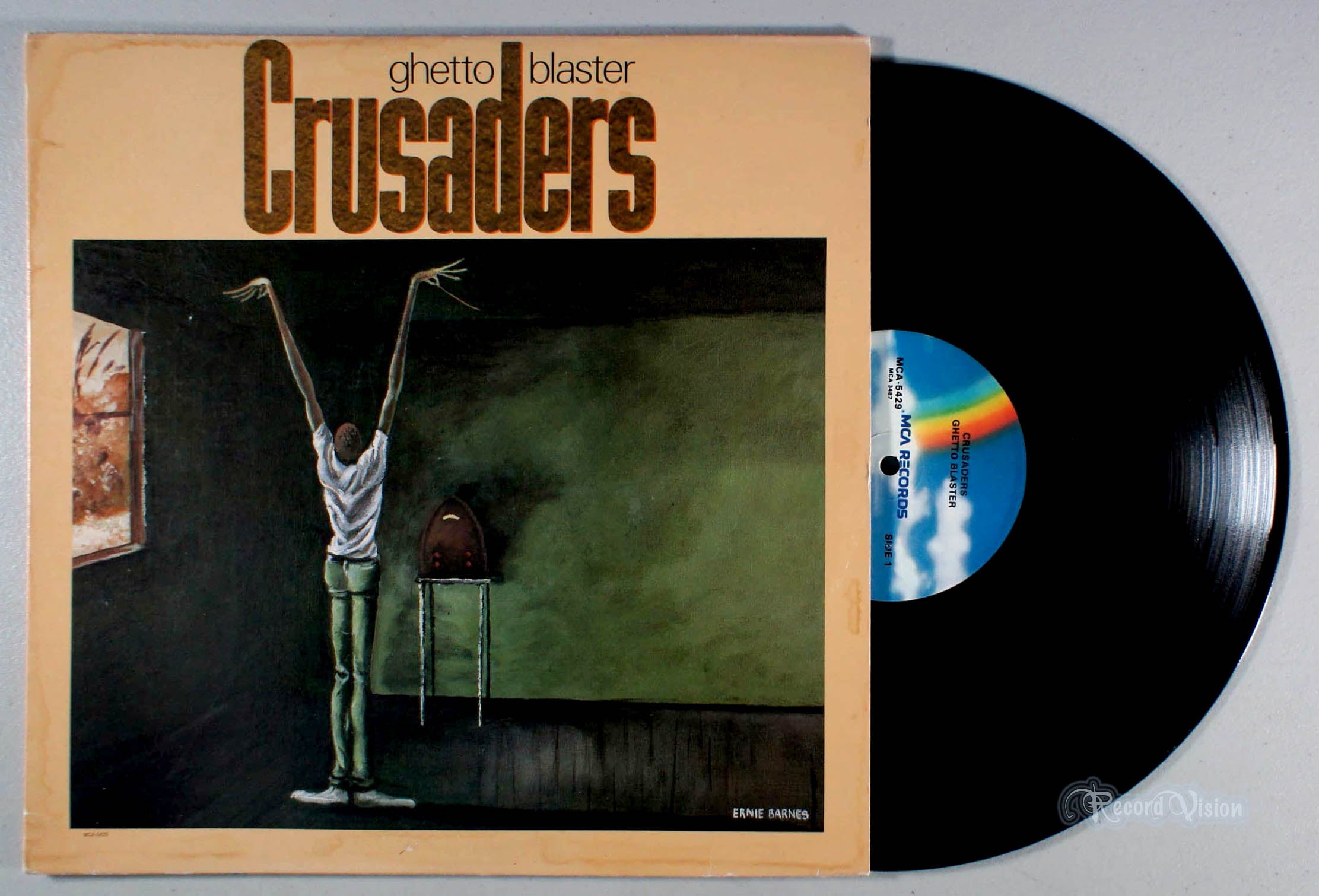Crusaders - Ghetto Blaster (front cover) Vinyl