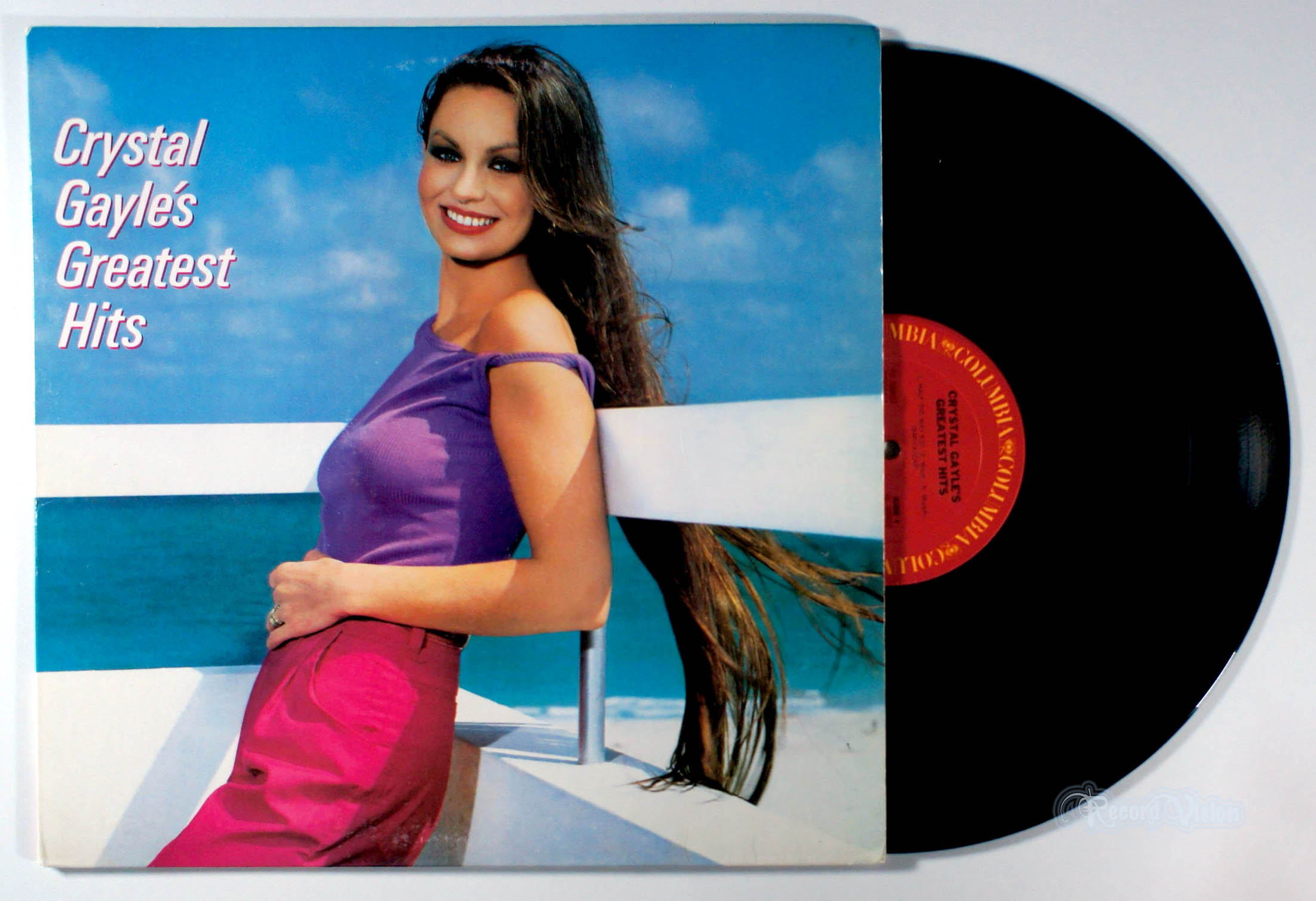 Crystal Gayle - Greatest Hits (front cover) Vinyl