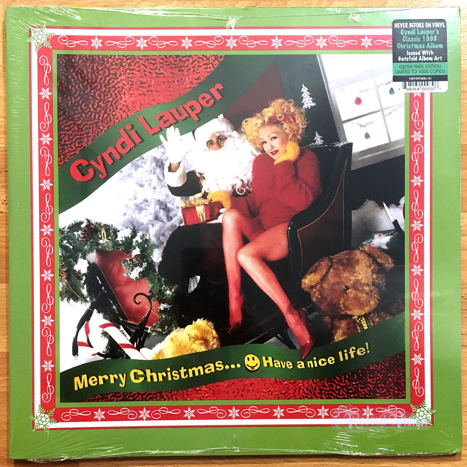 Cyndi Lauper - Merry Christmas... Have a Nice Life (front cover) Vinyl