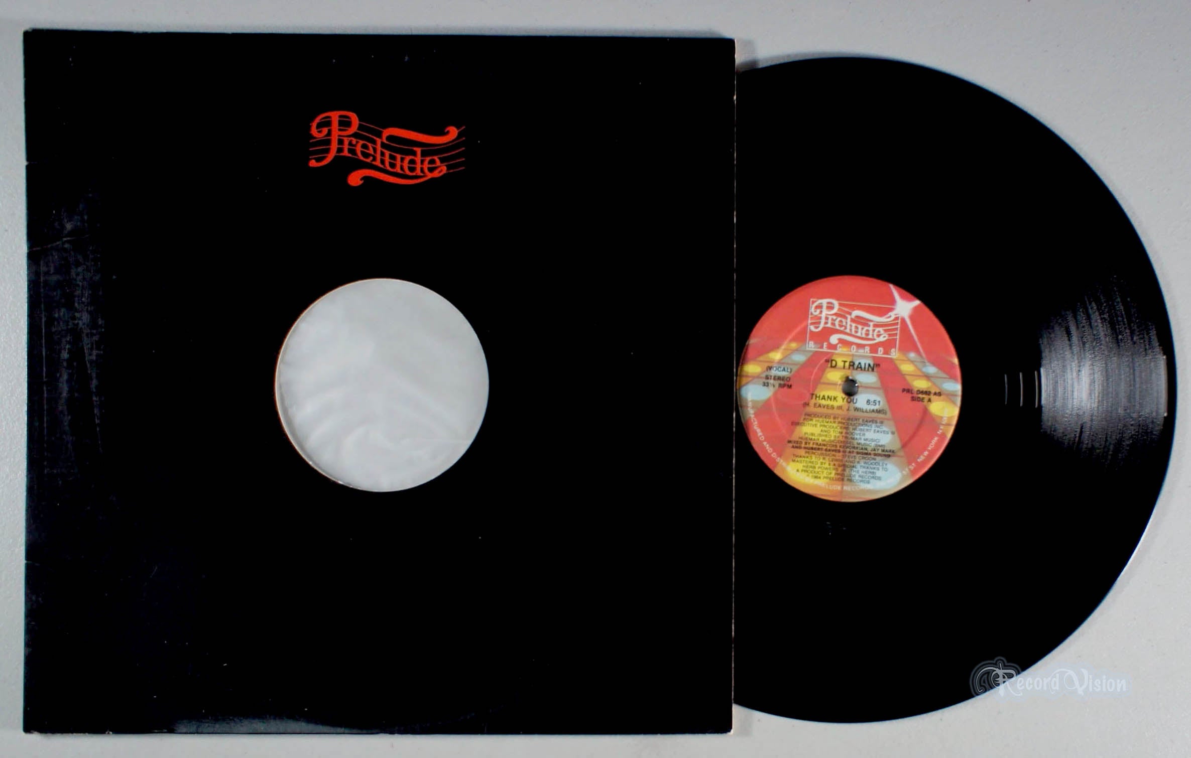 D Train - Thank You (front cover) Vinyl