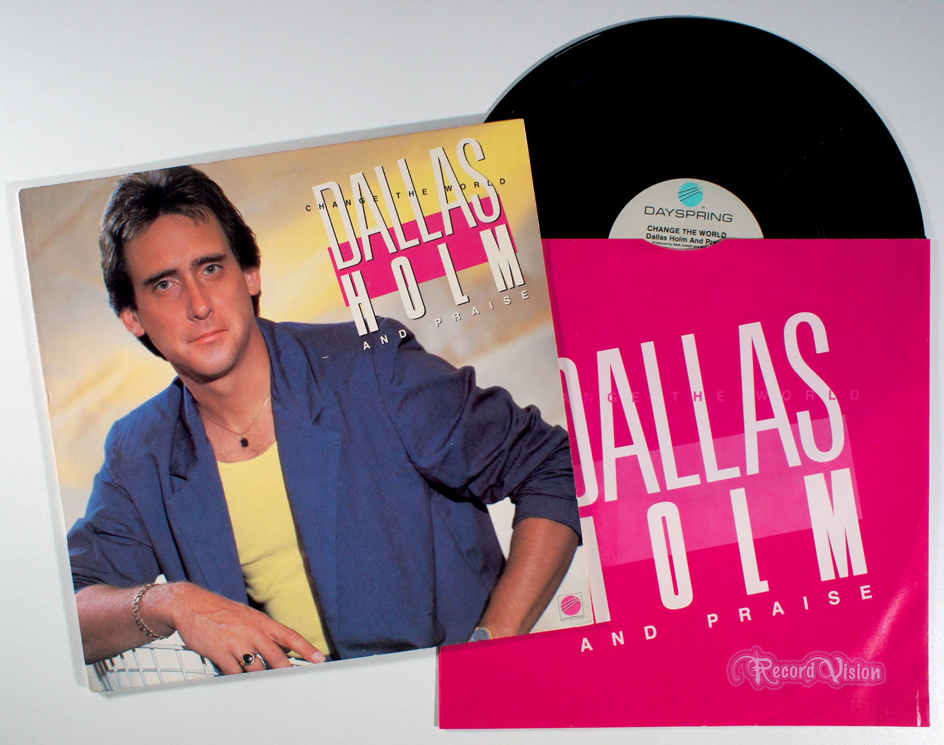 Dallas Holm - Change the World (front cover) Vinyl