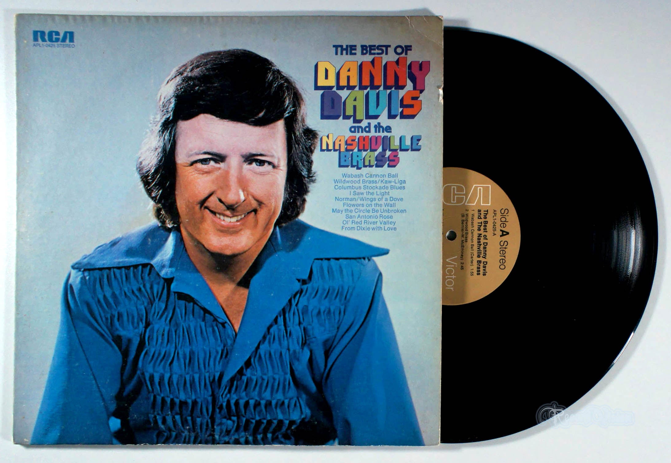 Danny Davis - The Best of (front cover) Vinyl