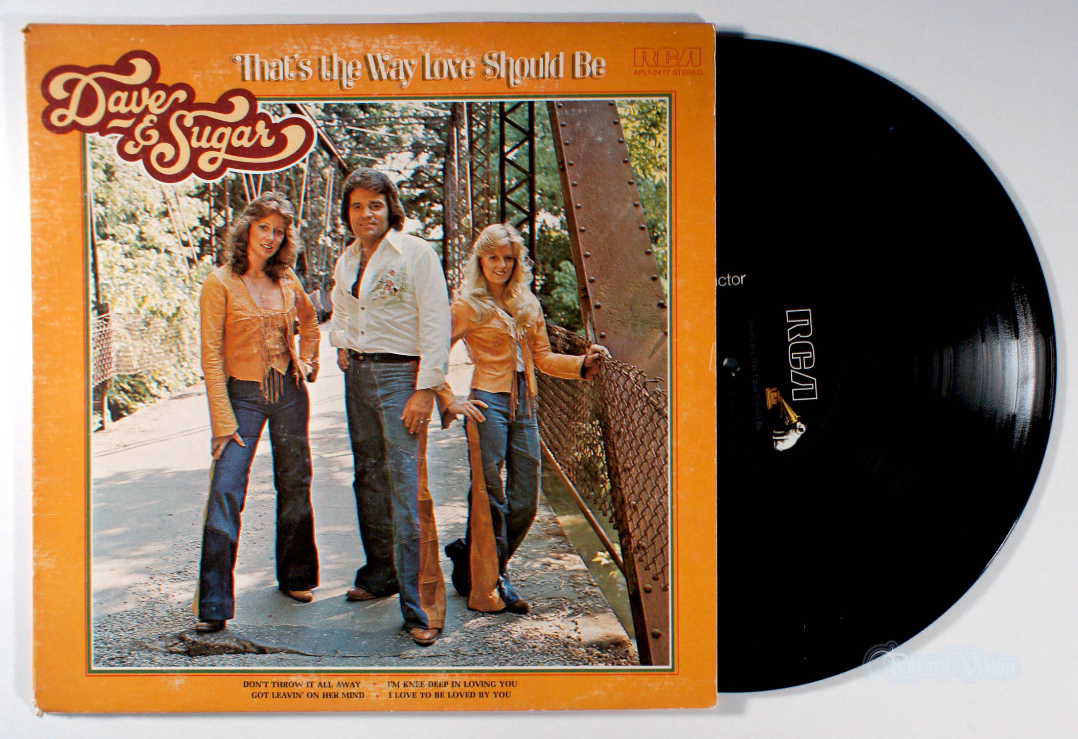 Dave And Sugar - That's the Way Love Should Be (front cover) Vinyl