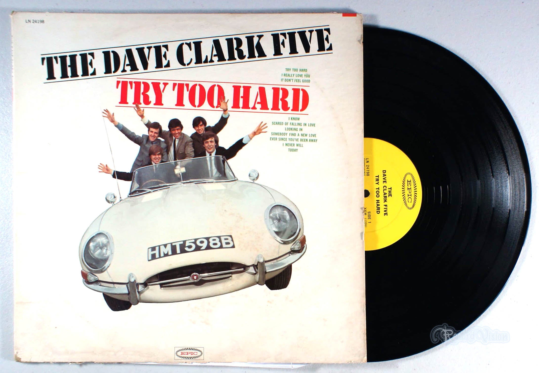 Dave Clark Five - Try Too Hard (front cover) Vinyl