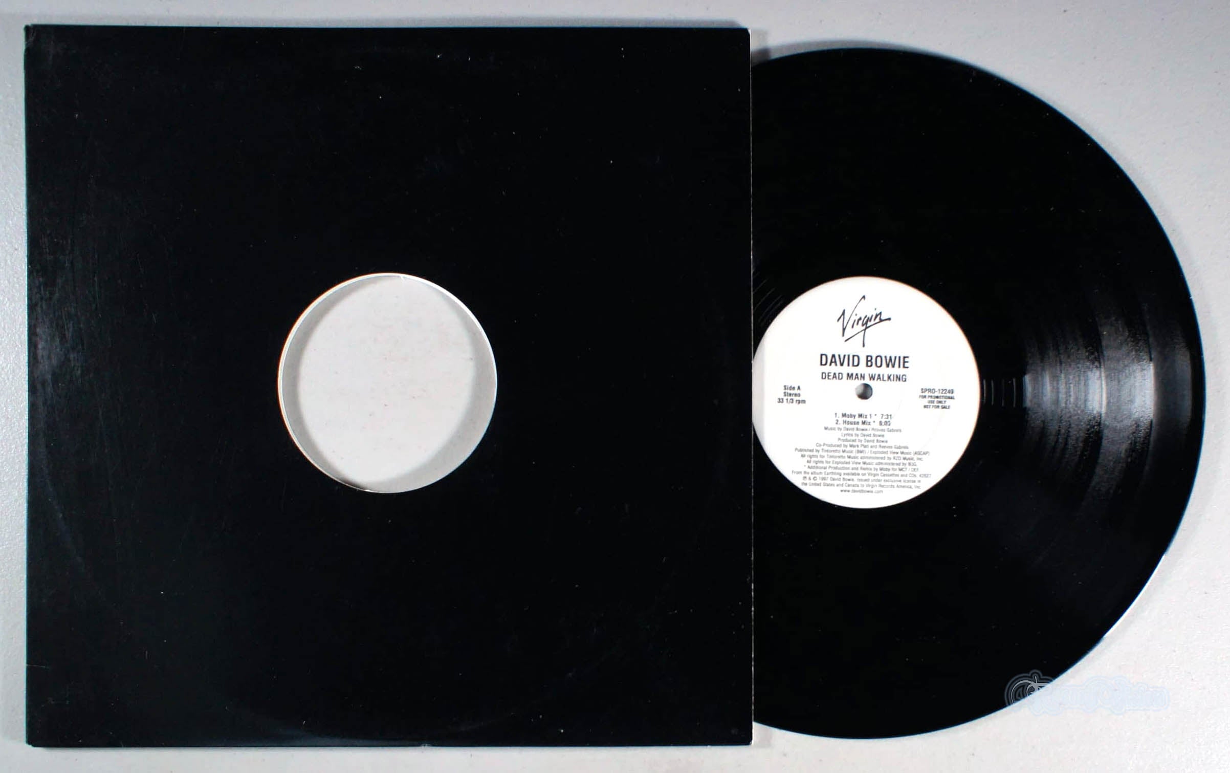 David Bowie - Dead Man Walking (front cover) Vinyl