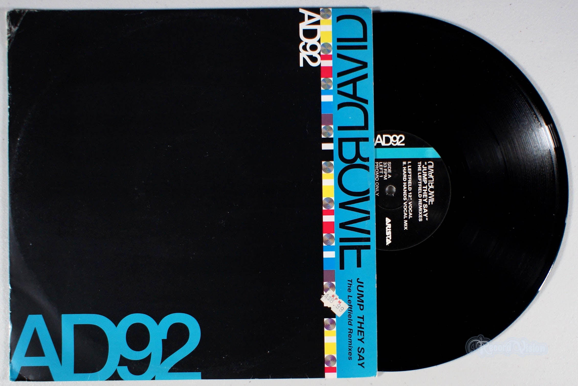 David Bowie - Jump They Say (AD92) (front cover) Vinyl