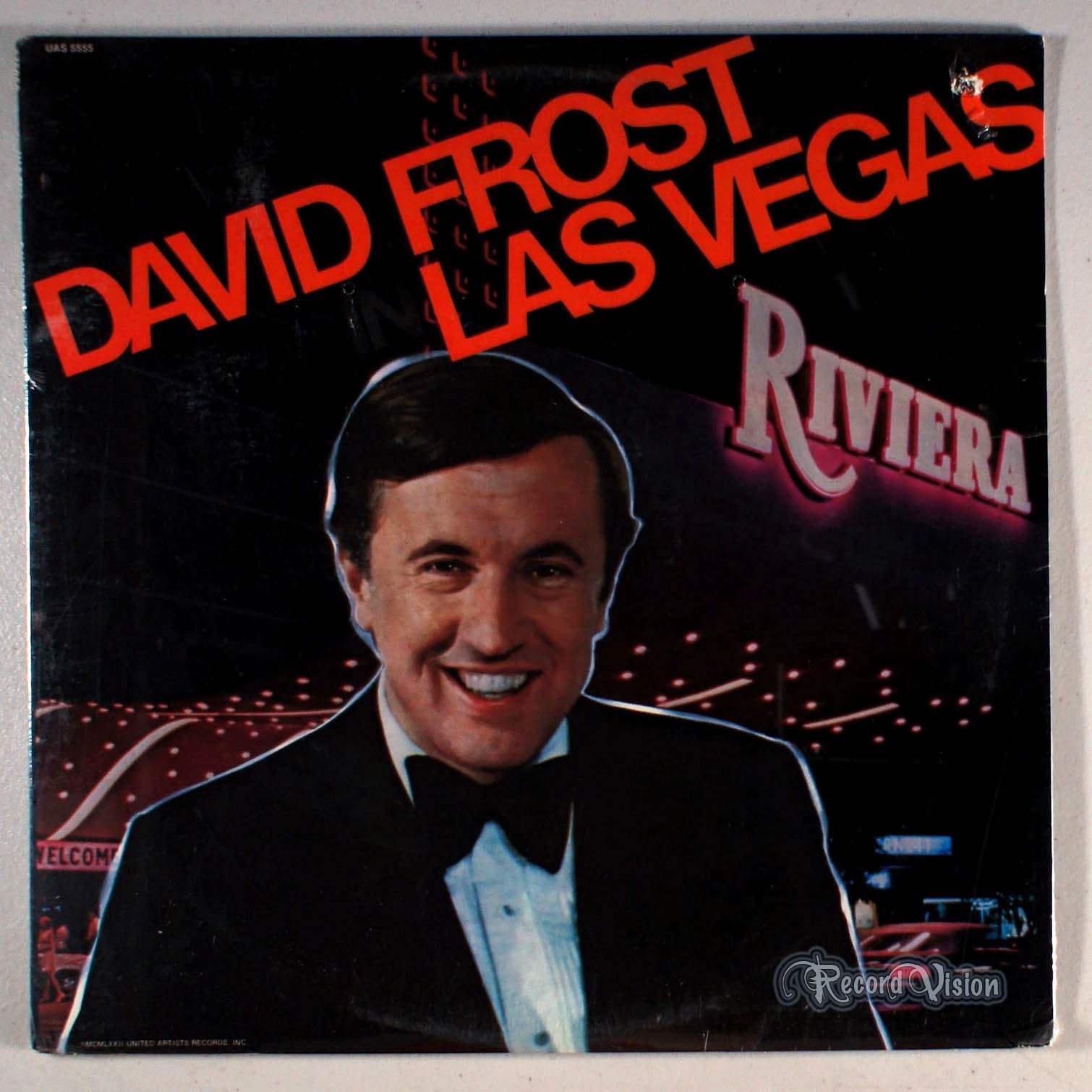 David Frost - Las Vegas (front cover) Vinyl