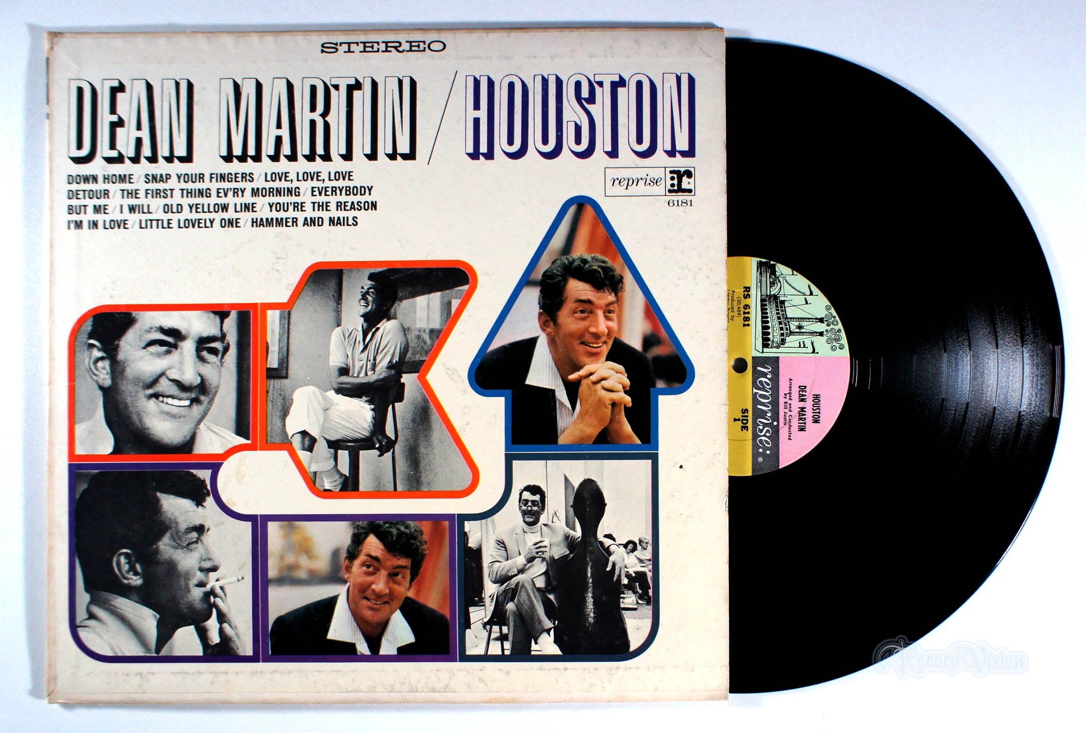 Dean Martin - Houston (front cover) Vinyl