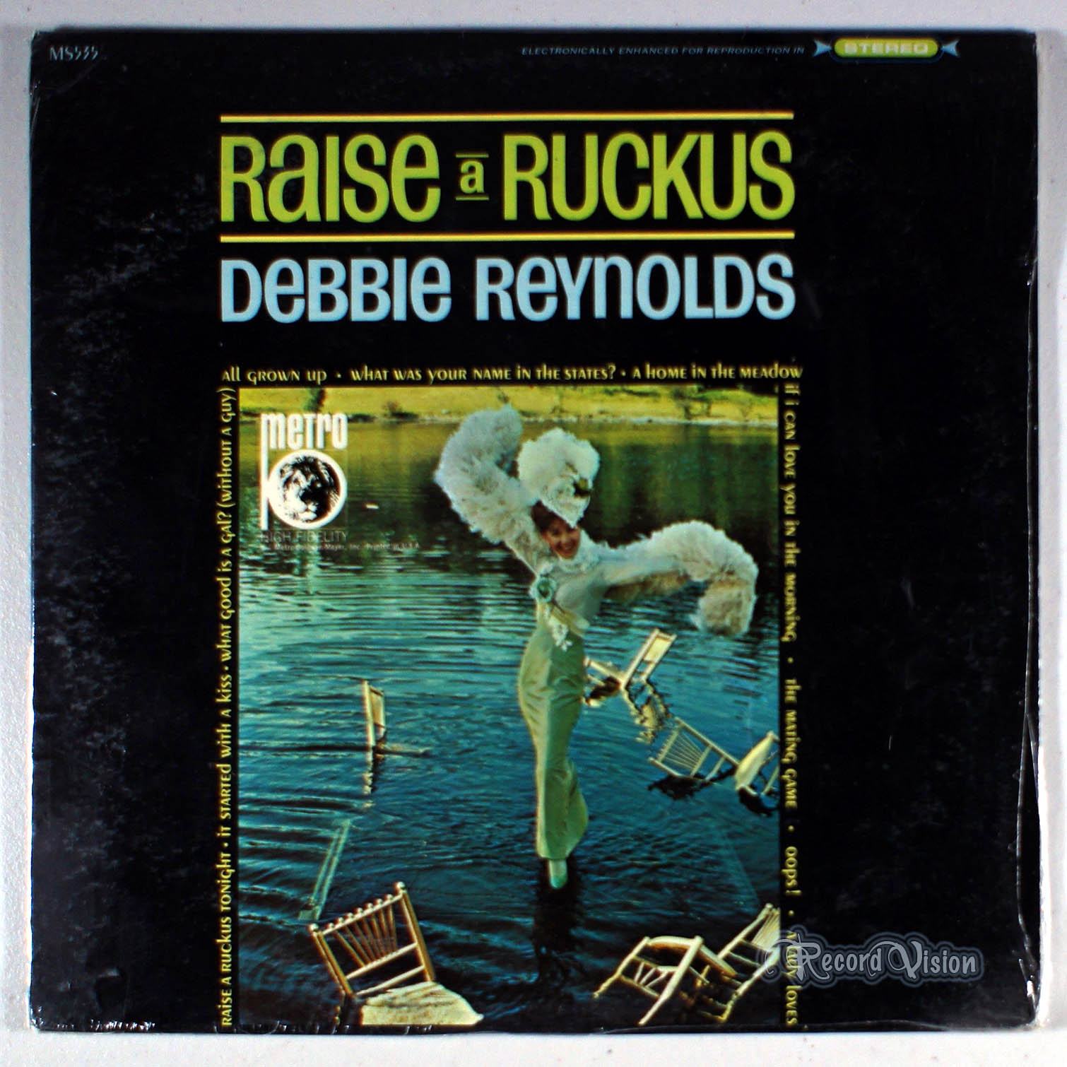 Debbie Reynolds - Raise a Ruckus (front cover) Vinyl