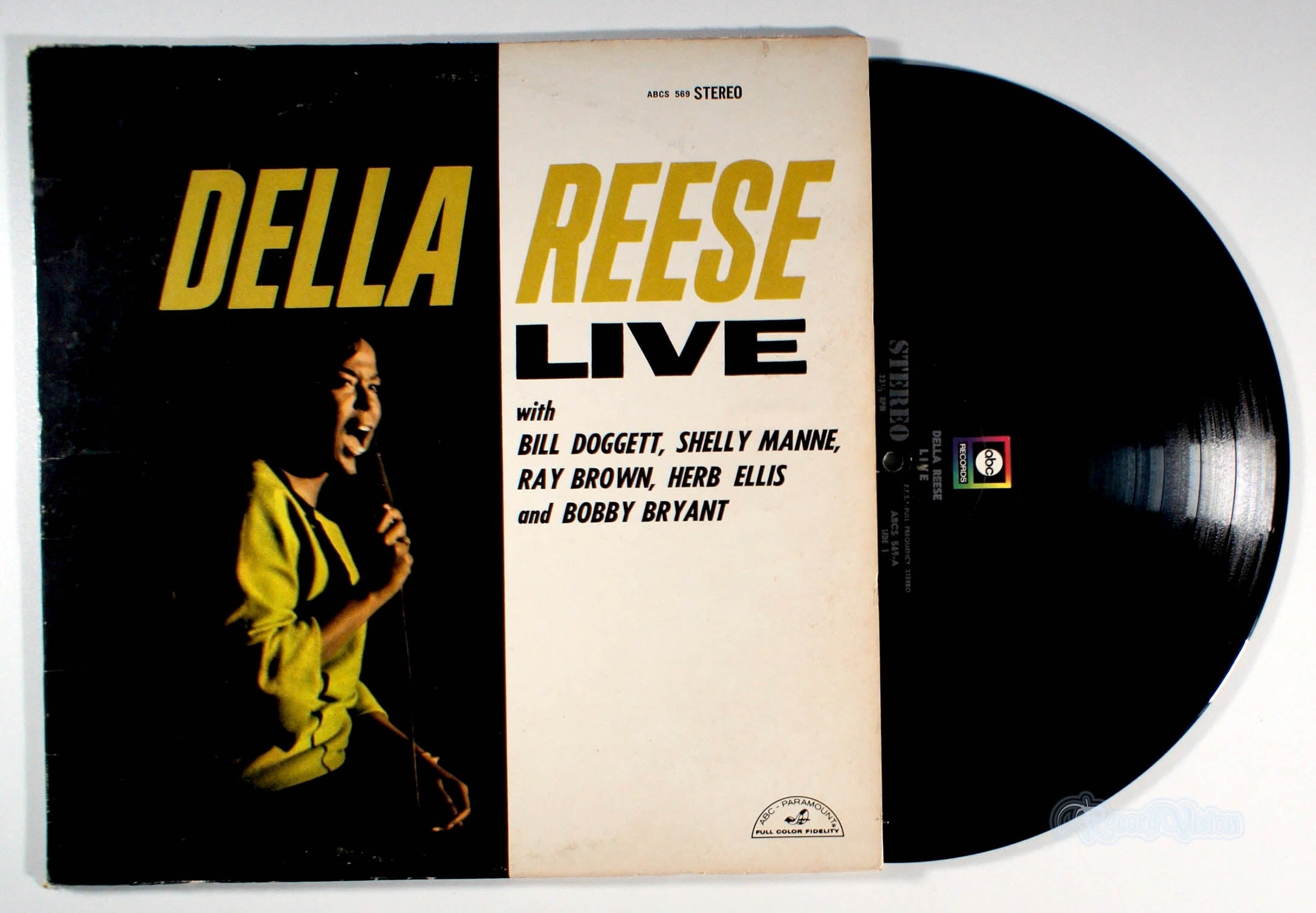 Della Reese - Live (front cover) Vinyl