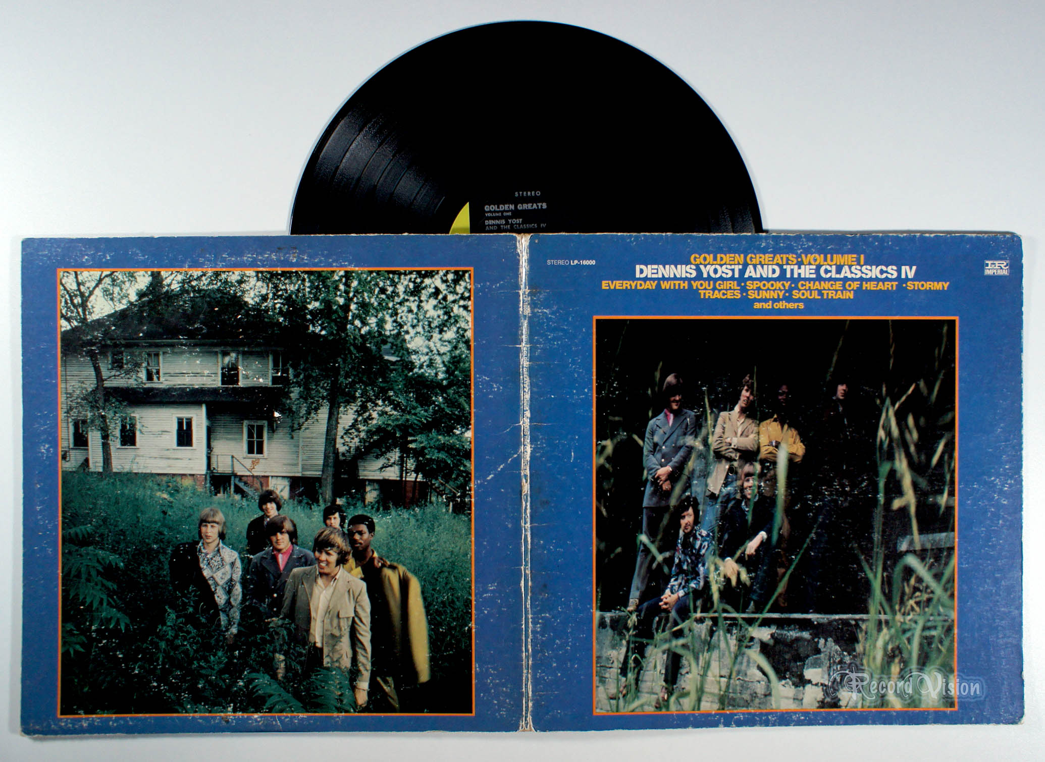 Dennis Yost - Golden Greats Volume 1 (front cover) Vinyl