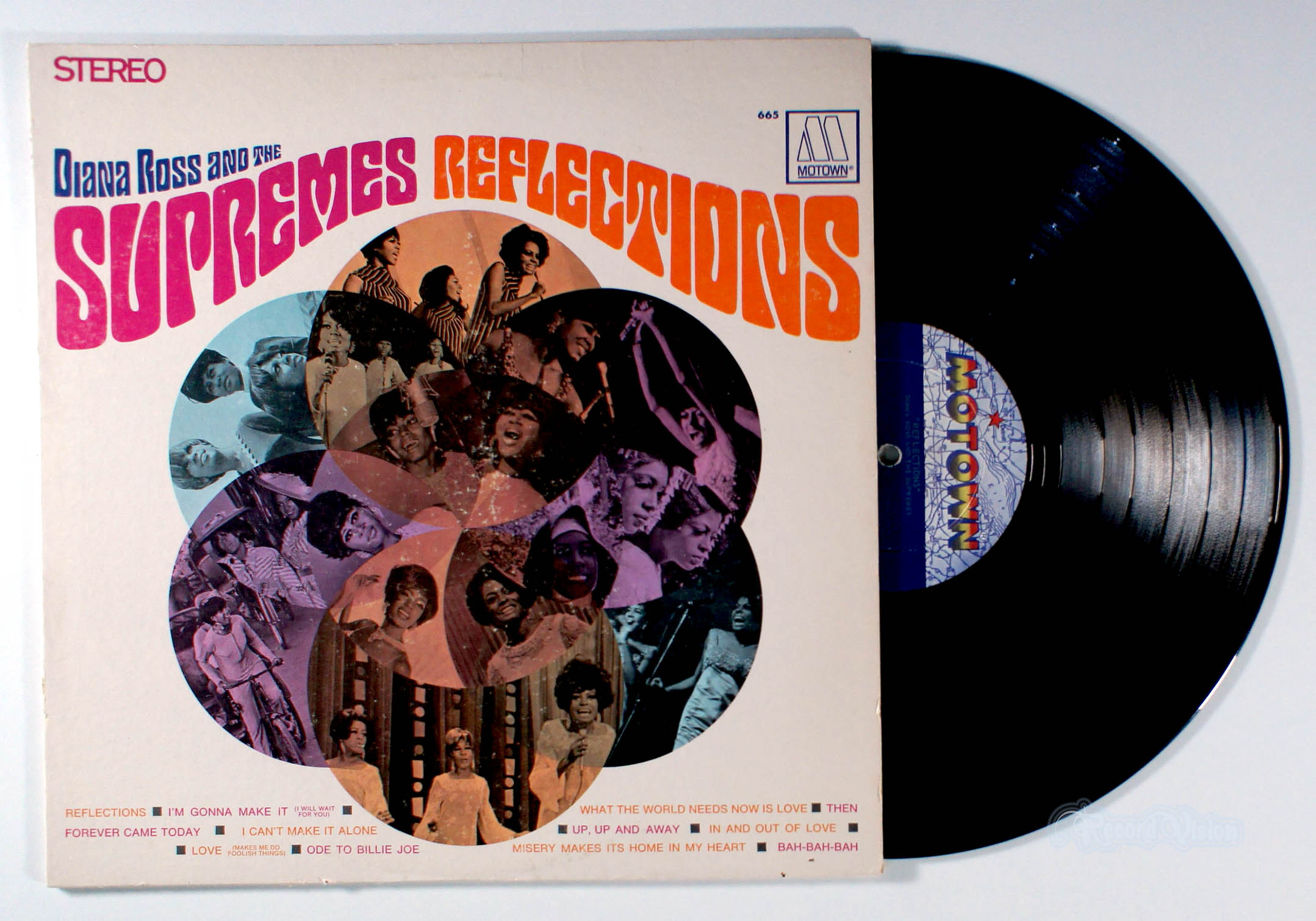 Diana Ross and the Supremes - Reflections (front cover) Vinyl