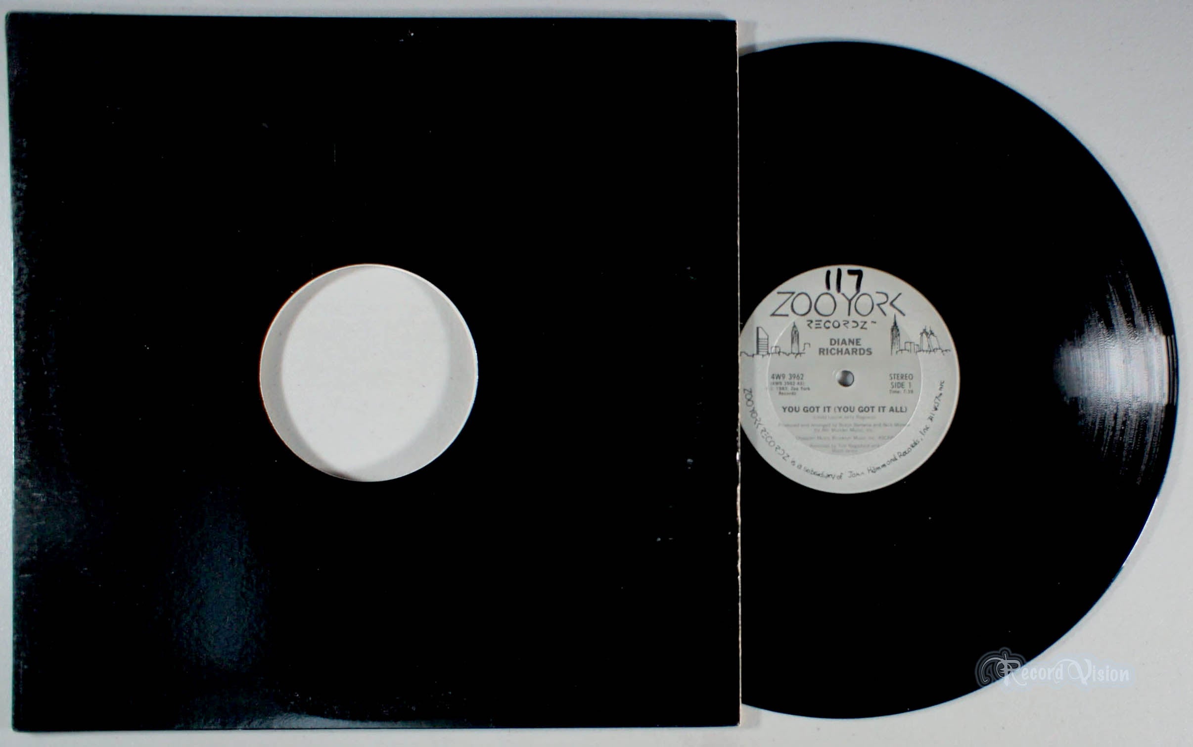 Diane Richards - You Got It (front cover) Vinyl