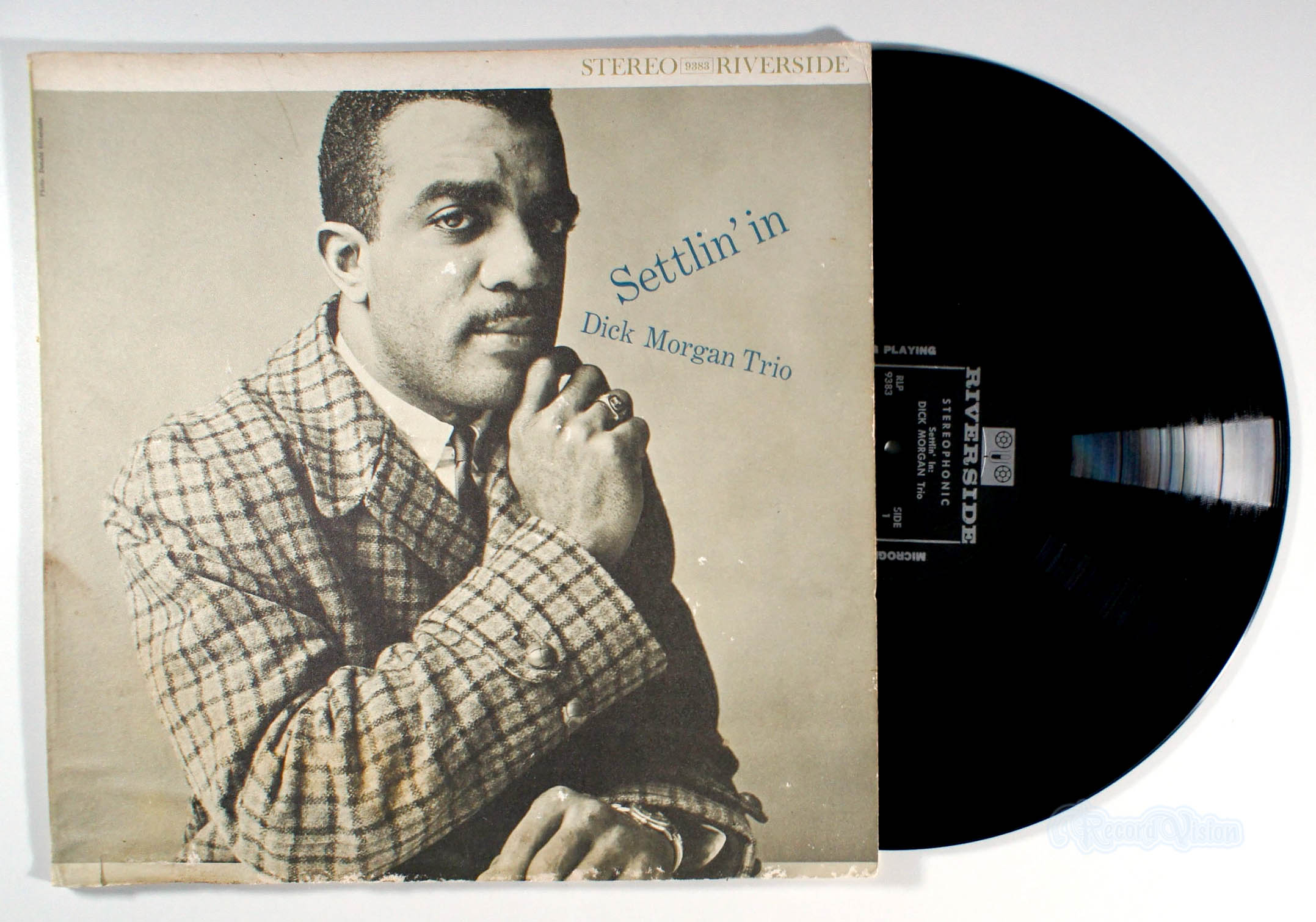 Dick Morgan Trio - Settlin' in (front cover) Vinyl