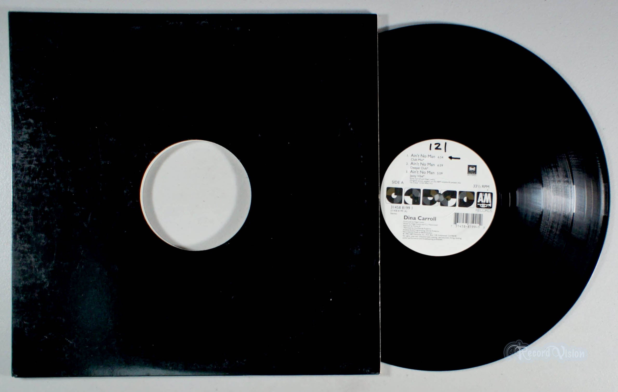 Dina Carroll - Ain't No Man (front cover) Vinyl