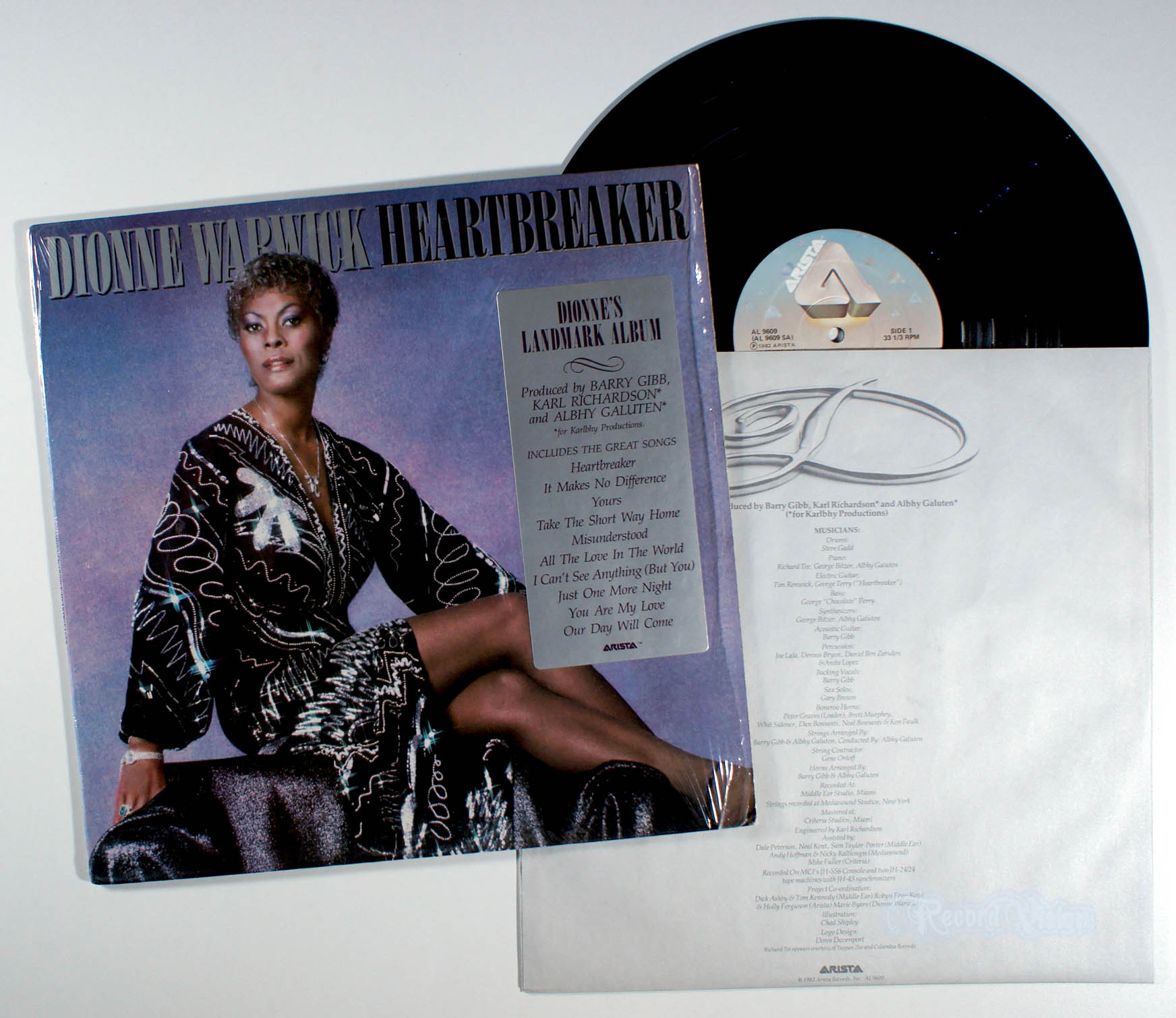 Dionne Warwick - Heartbreaker (front cover) Vinyl