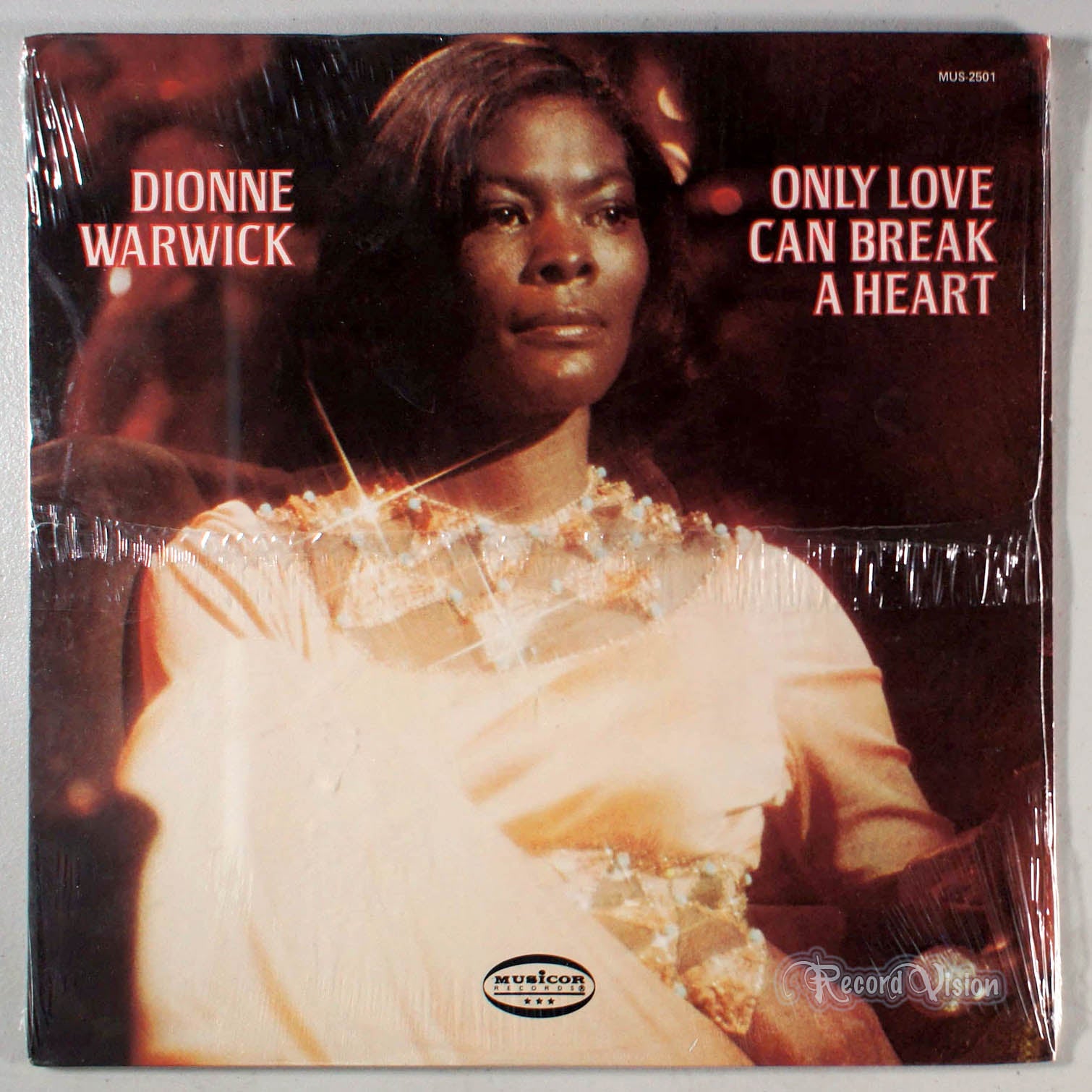 Dionne Warwick - Only Love Can Break a Heart (front cover) Vinyl
